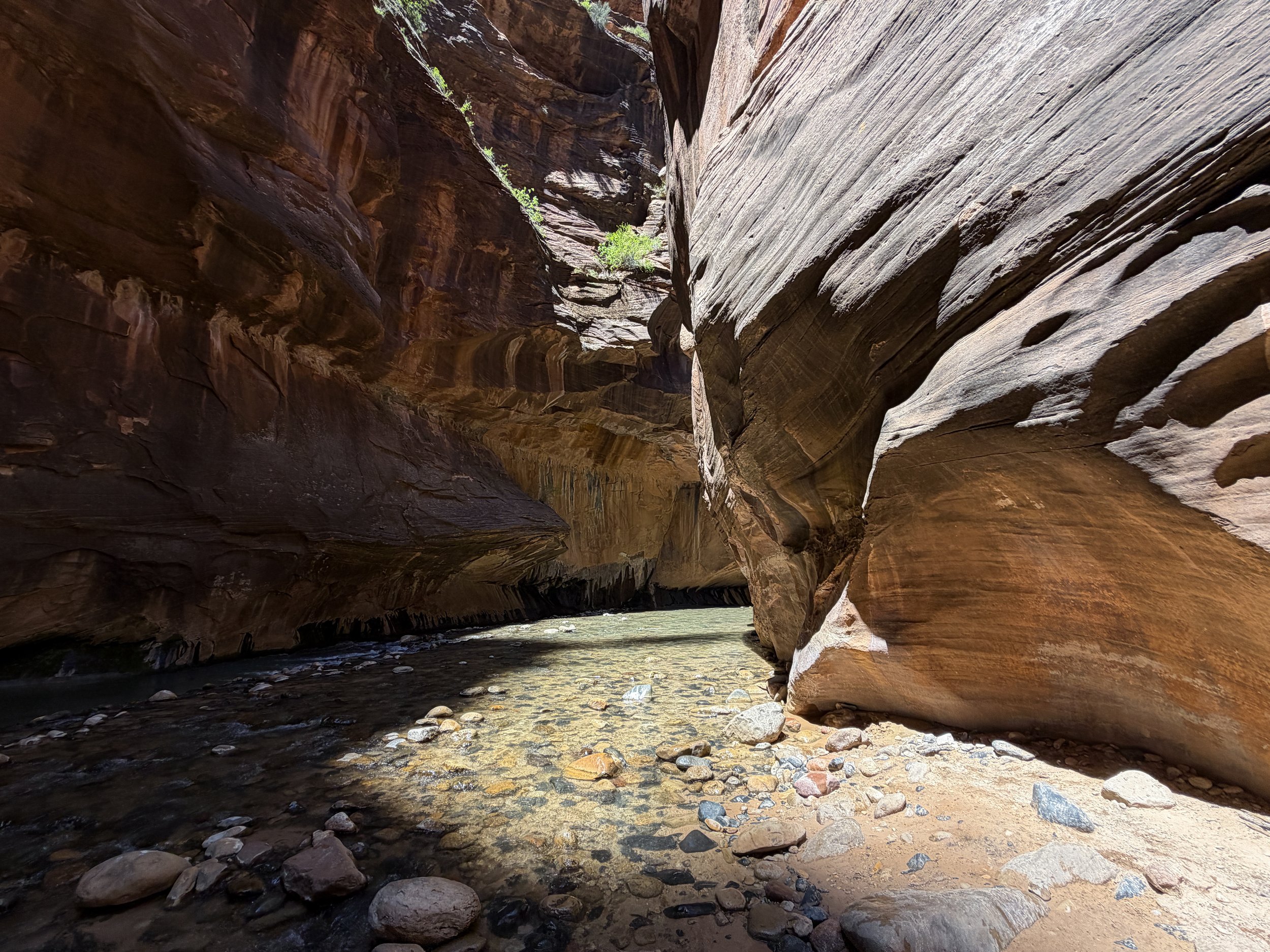 The Narrows Trail Zion National Park Utah