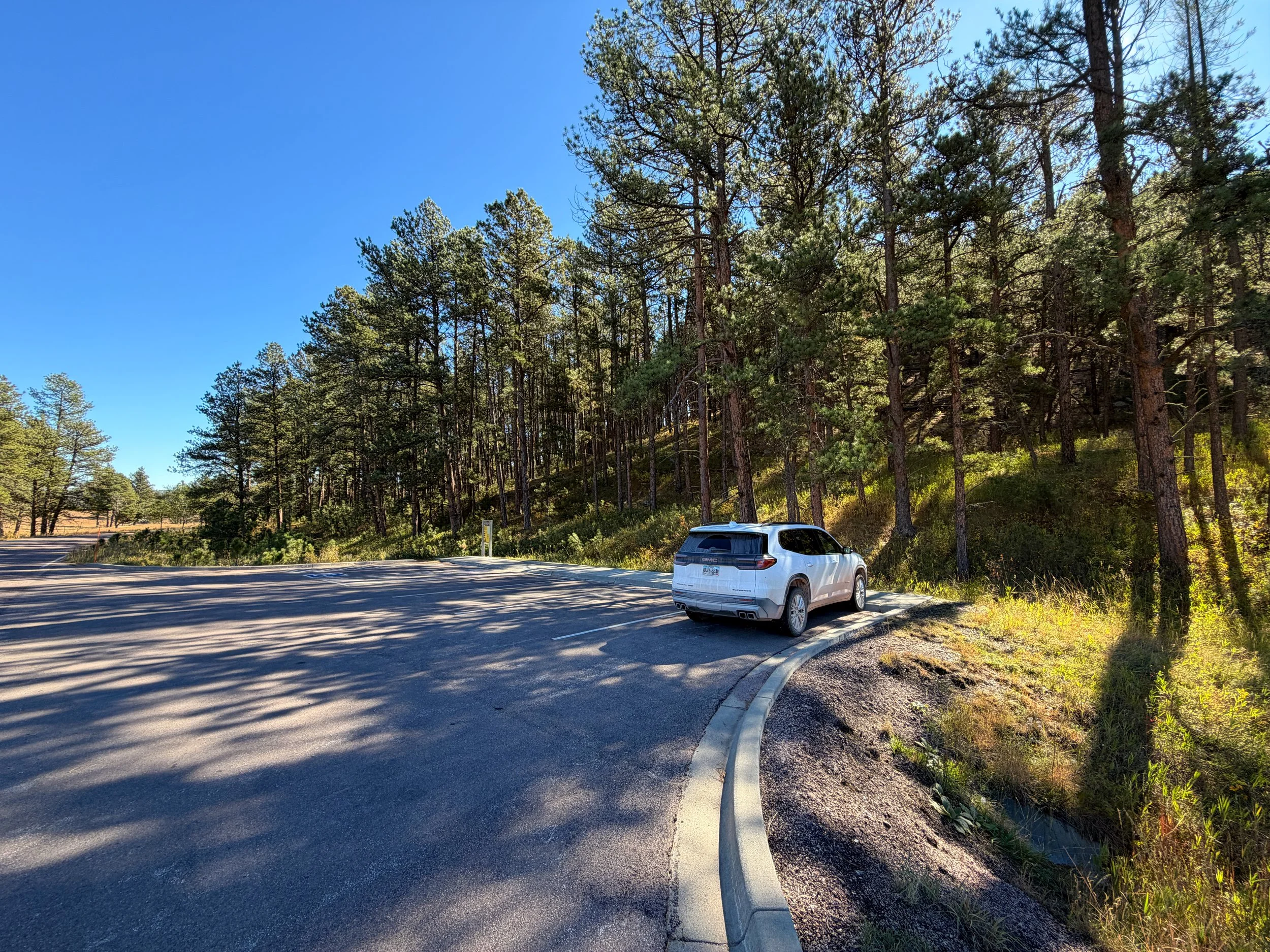 Sanctuary Trailhead Parking Wind Cave National Park South Dakota