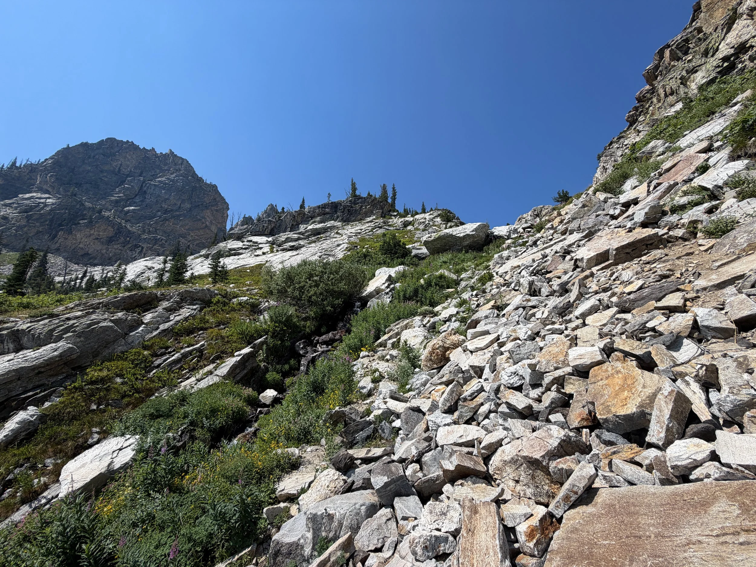 Lake of the Crags Hike Grand Teton National Park Wyoming