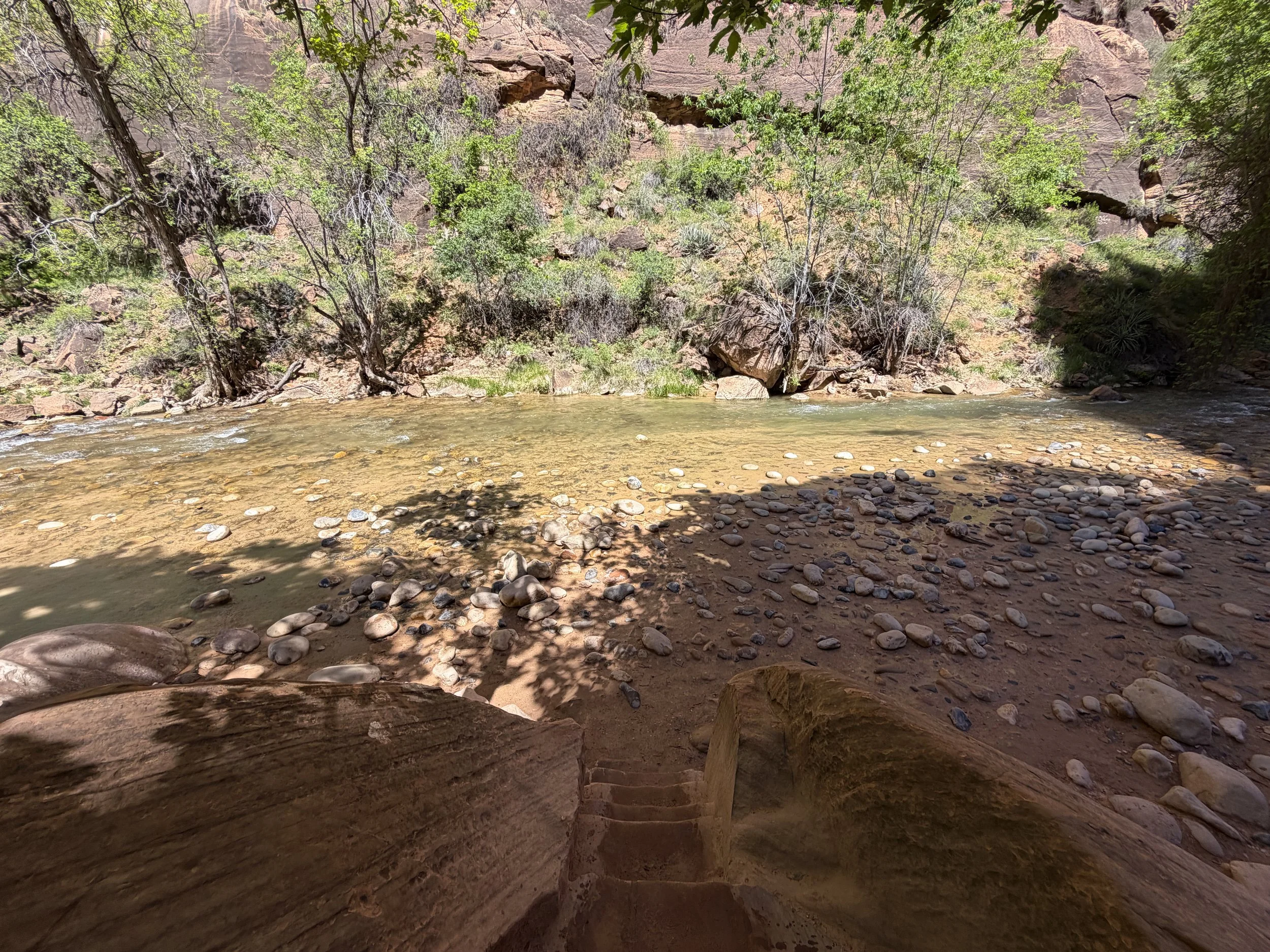 Narrows Trailhead Zion National Park Utah