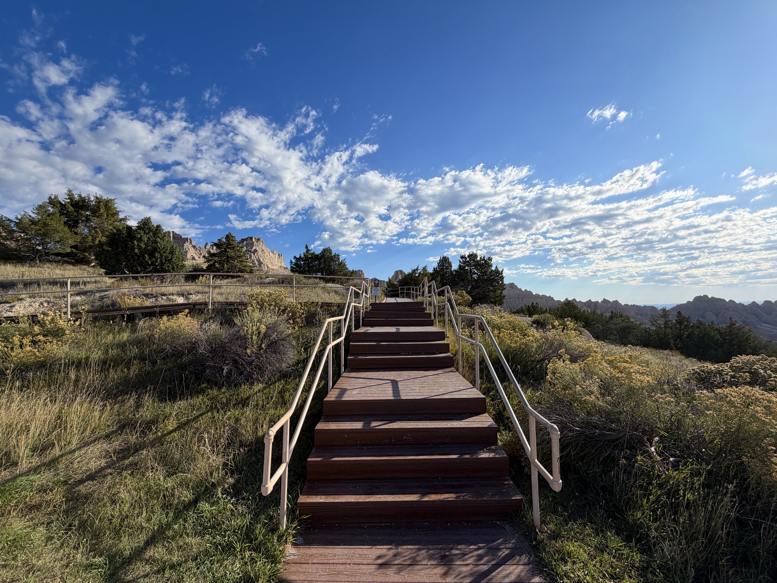 Cliff Shelf Nature Trailhead Badlands National Park South Dakota