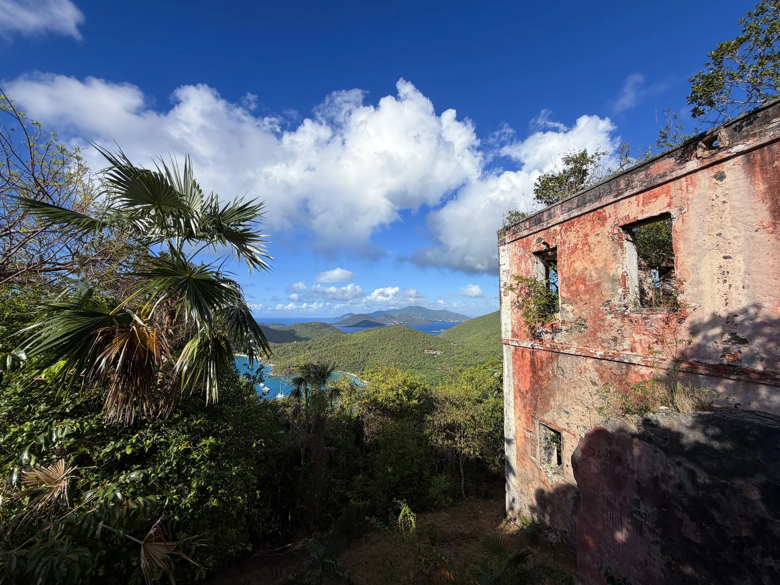 America Hill Ruins Virgin Islands National Park
