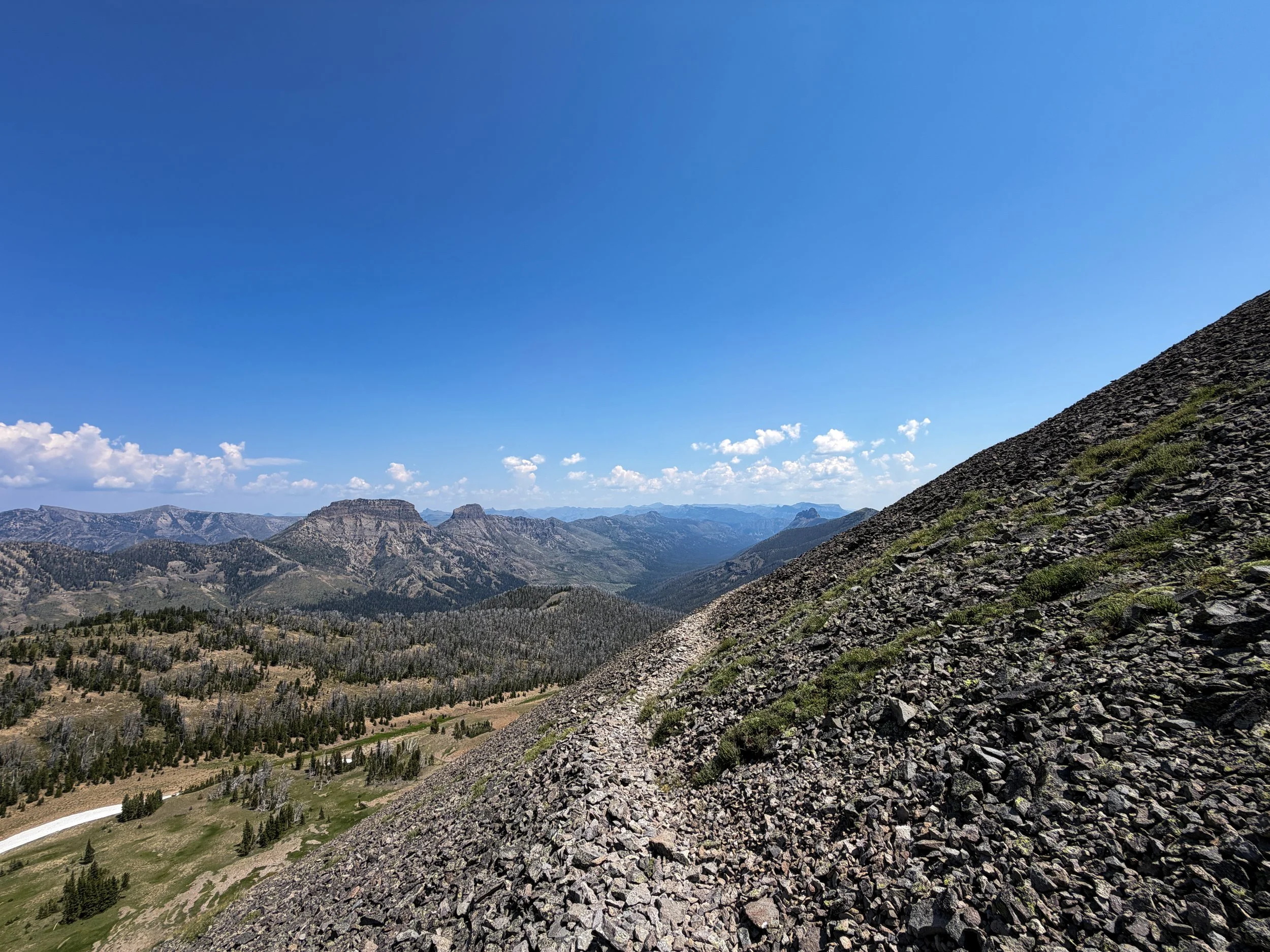Avalanche Peak Loop Trail Yellowstone National Park Wyoming