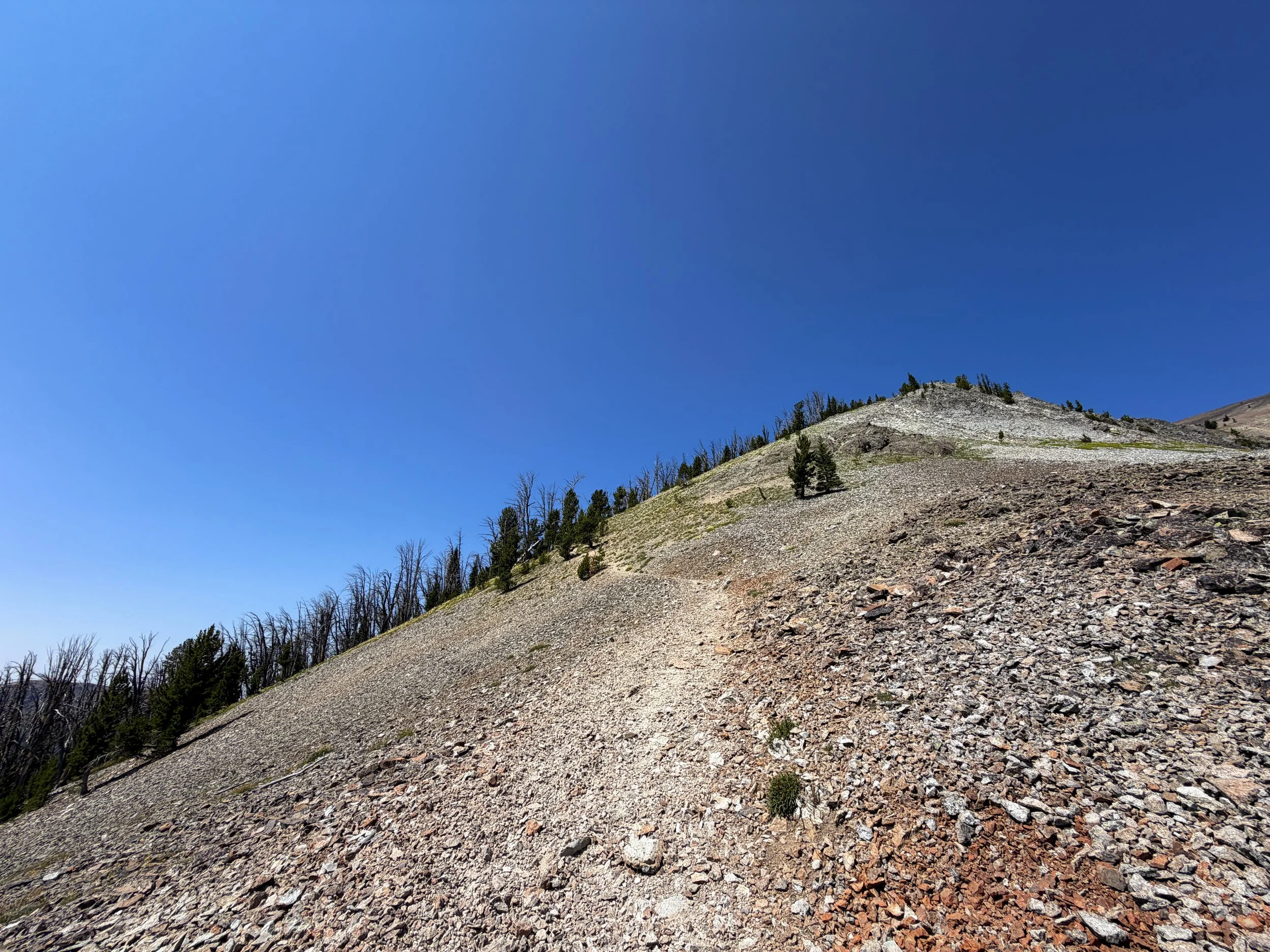 Avalanche Peak Trail Yellowstone National Park Wyoming