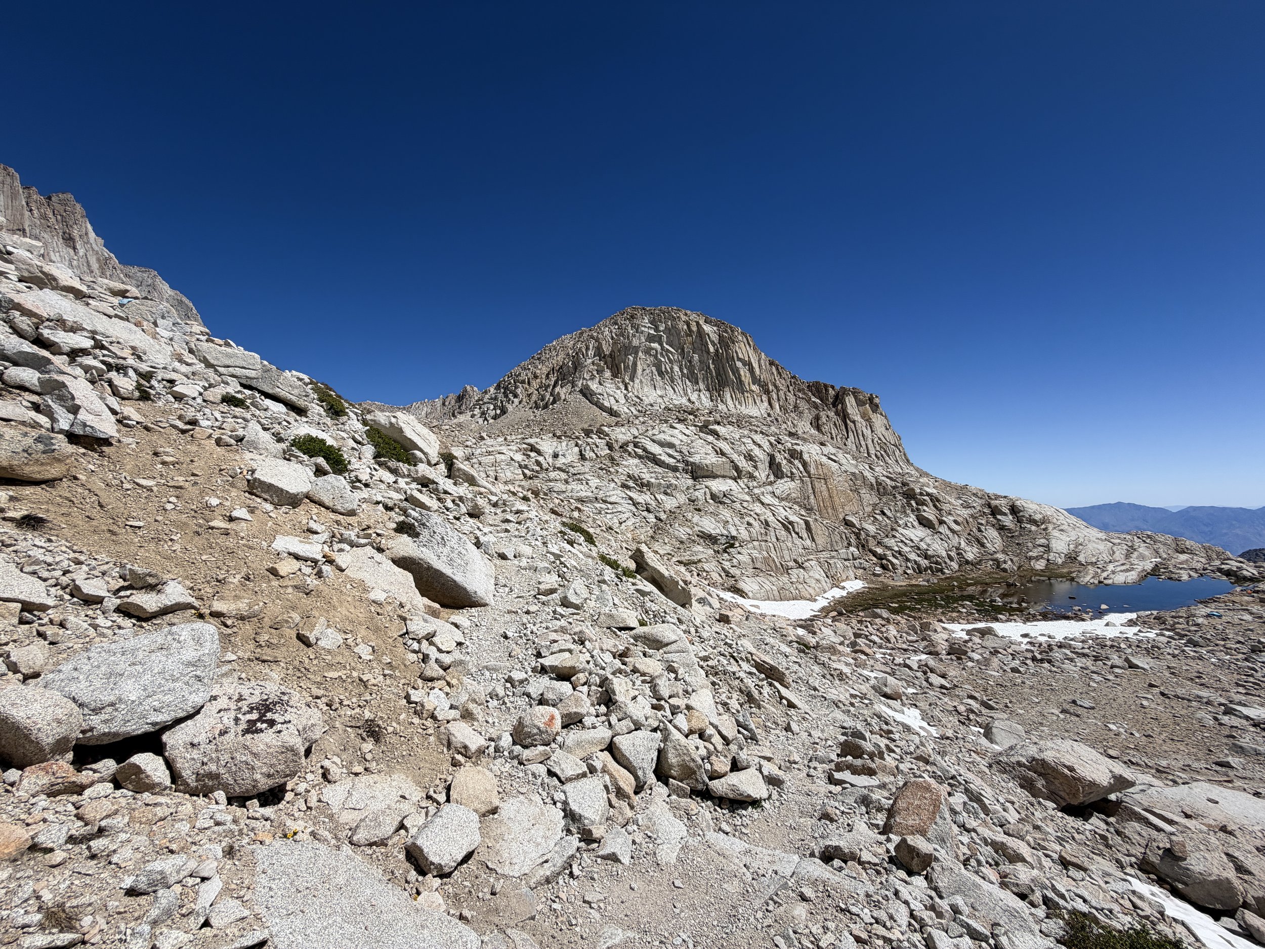 Mount Whitney Trail to Trail Crest California