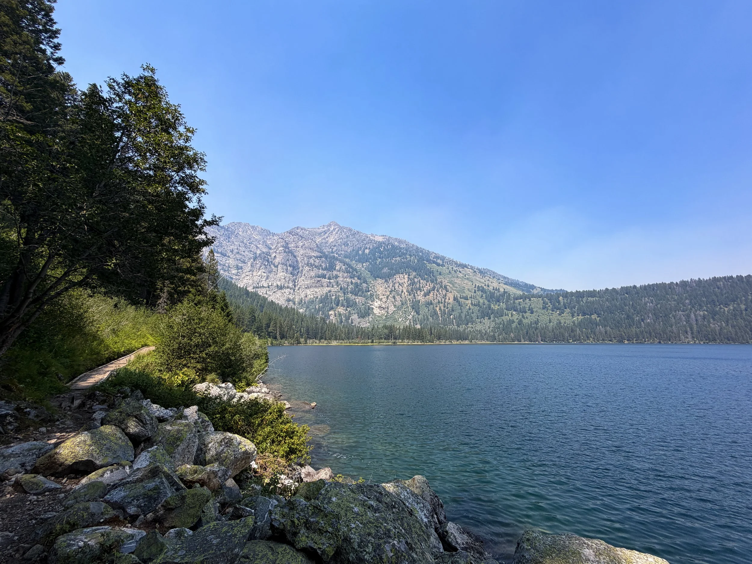 Phelps Lake Hike Grand Teton National Park Wyoming