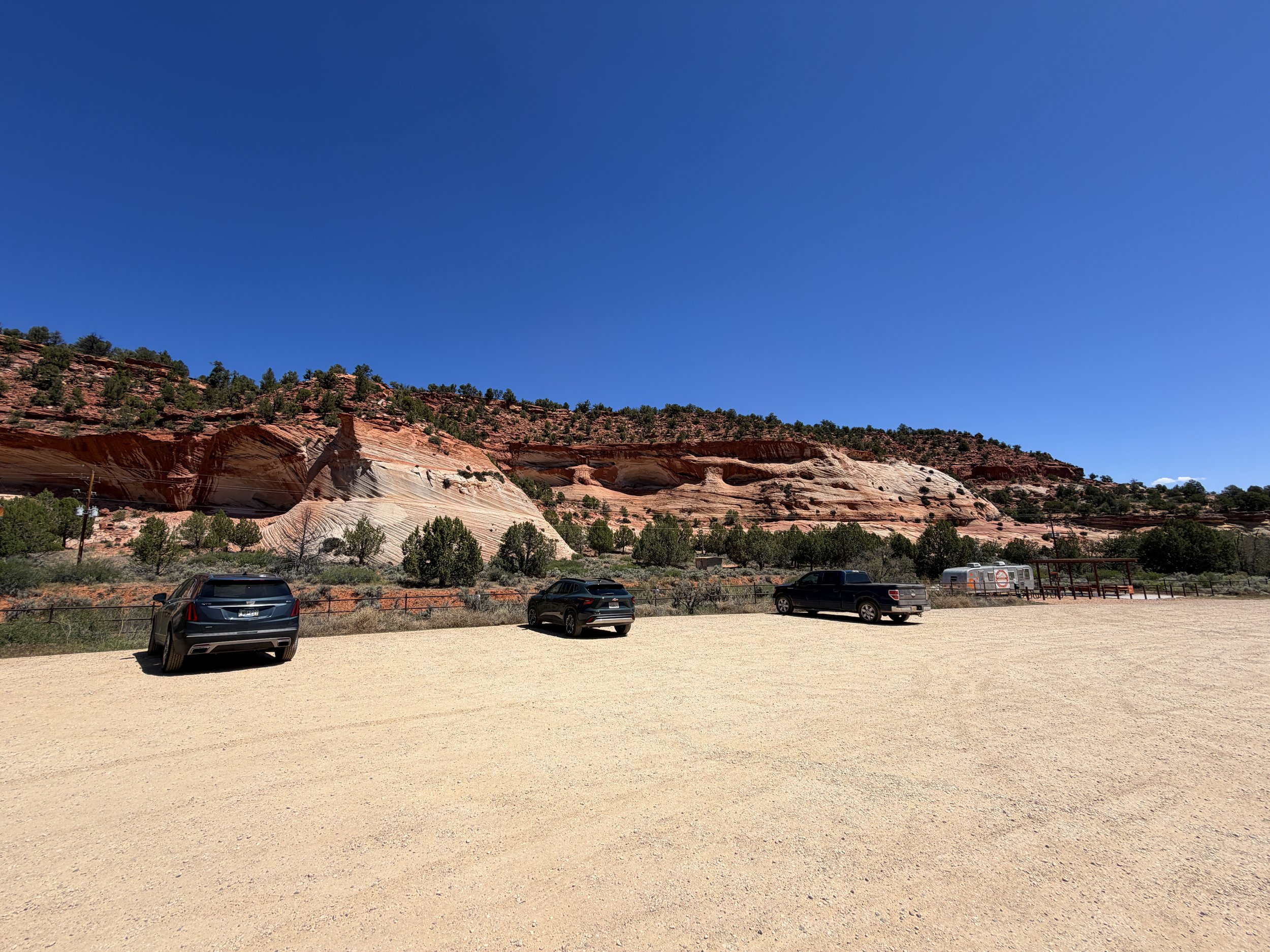 Moqui Sand Caves Trailhead Parking Kanab Utah