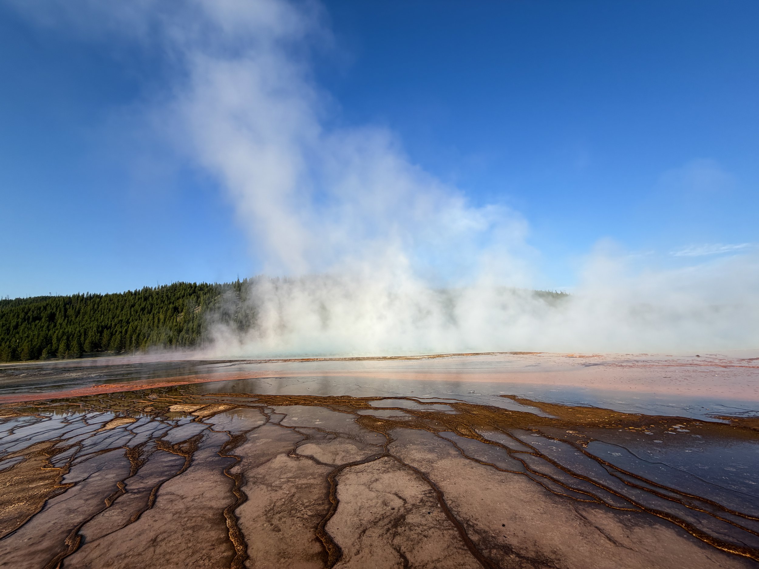 Grand Prismatic Spring Yellowstone National Park Wyoming