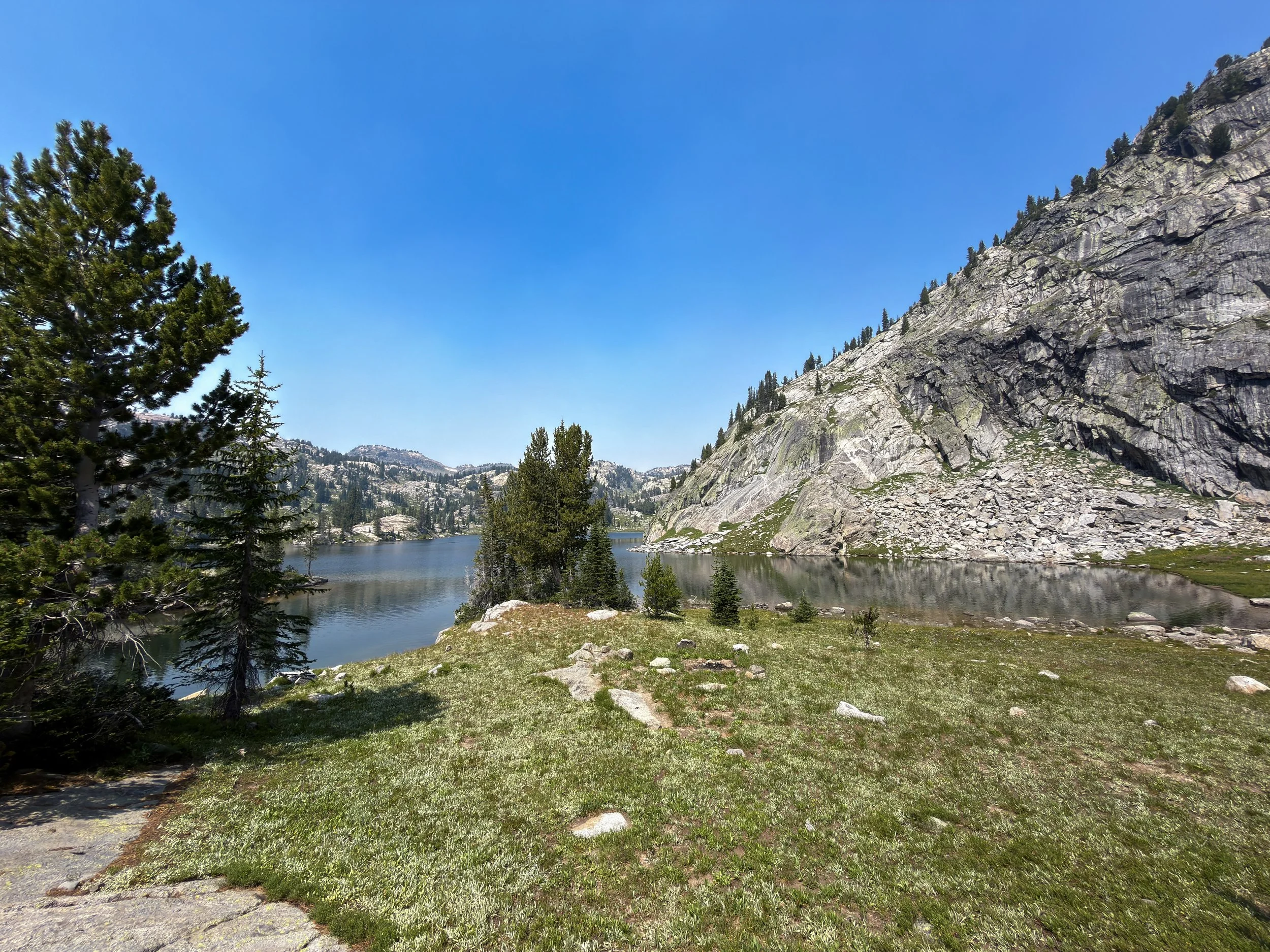 Bald Knob Lake Campsites Russel Creek Trail The Beaten Path Beartooth Mountains Montana