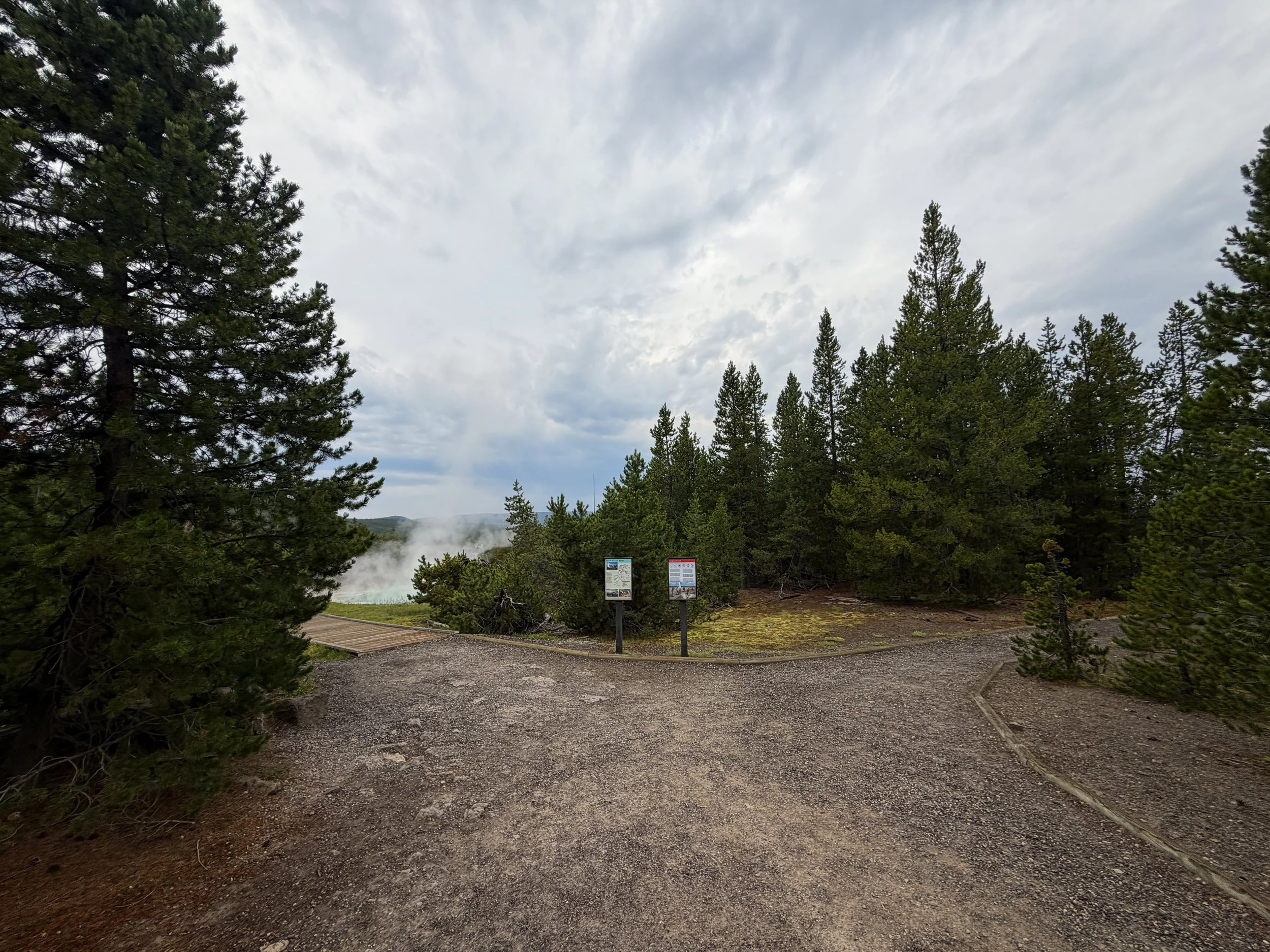 Norris Geyser Basin Trail Yellowstone National Park Wyoming