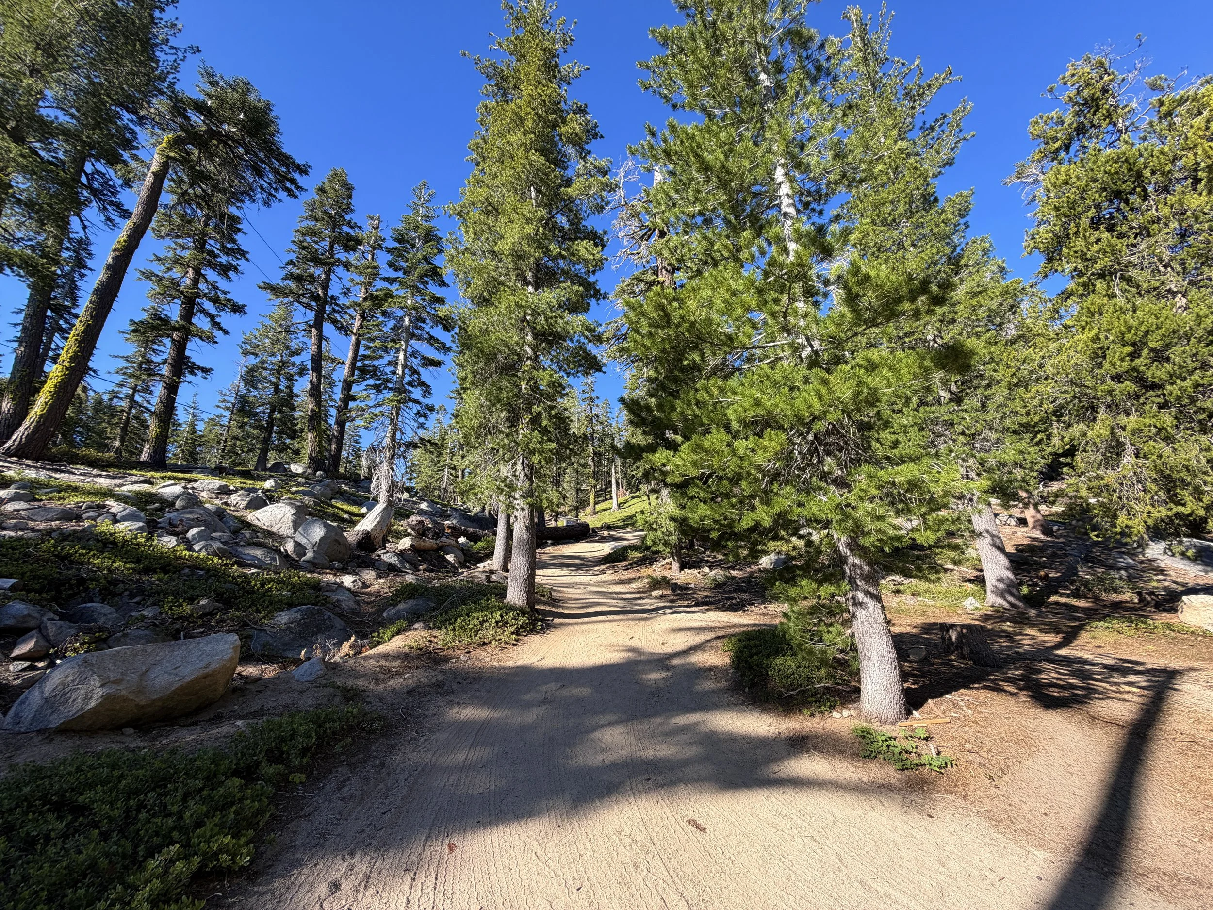 Angora Lakes Trail Lake Tahoe California