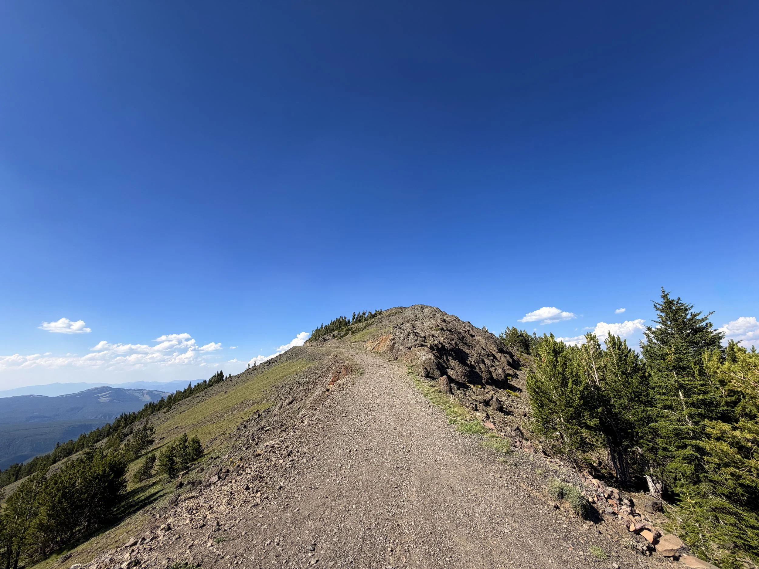 South Mount Washburn Trail via Dunraven Pass Yellowstone National Park Wyoming
