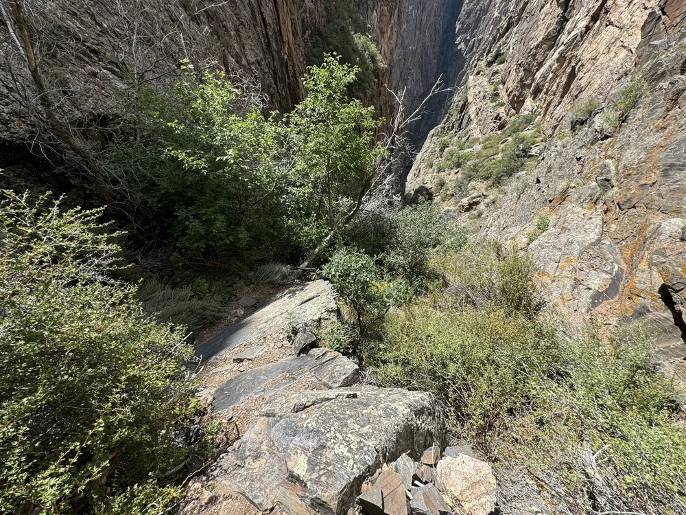 Hiking the Long Draw Trail in Black Canyon of the Gunnison National ...