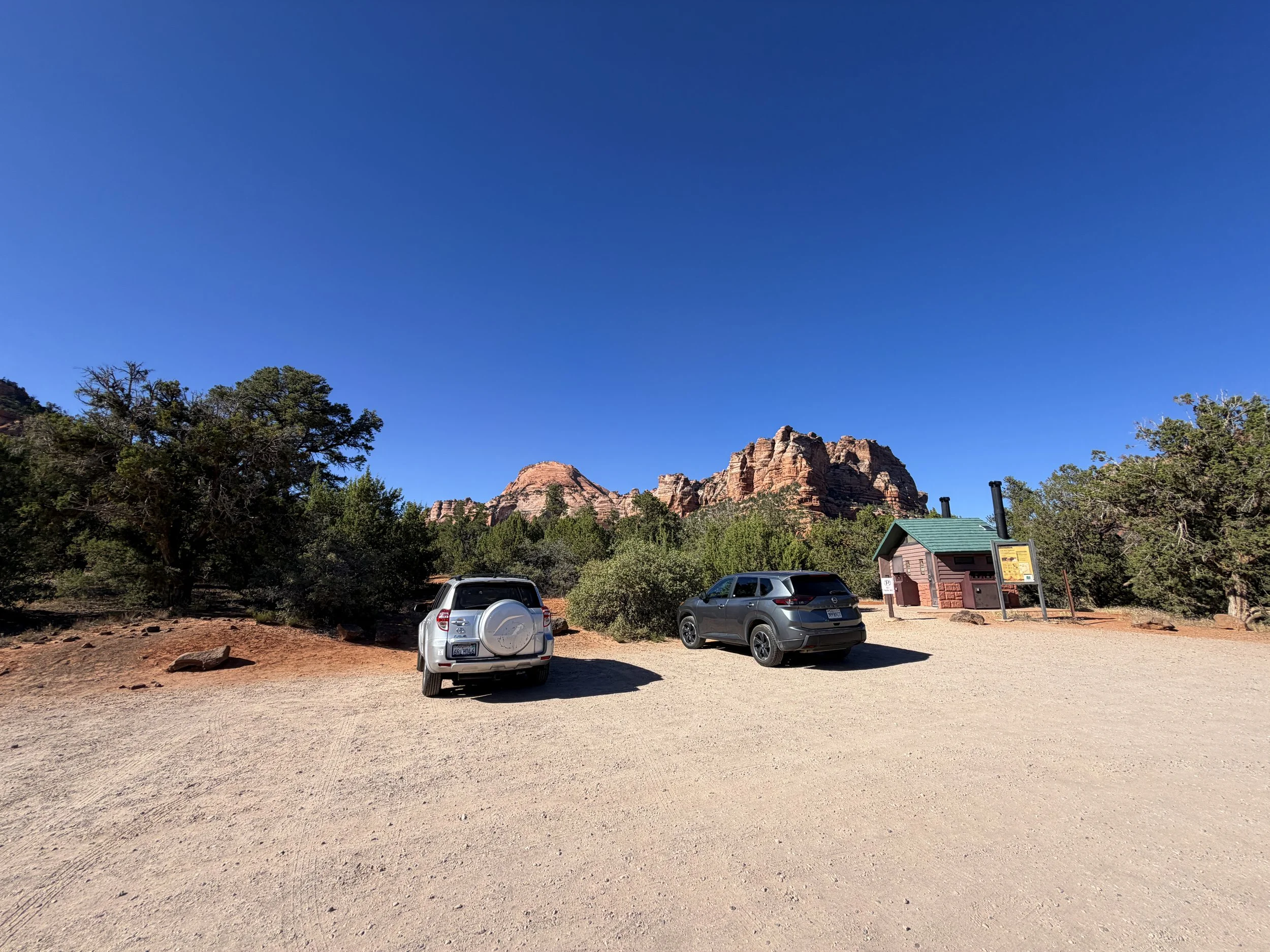 Subway Left Fork Trailhead Parking Zion National Park Utah