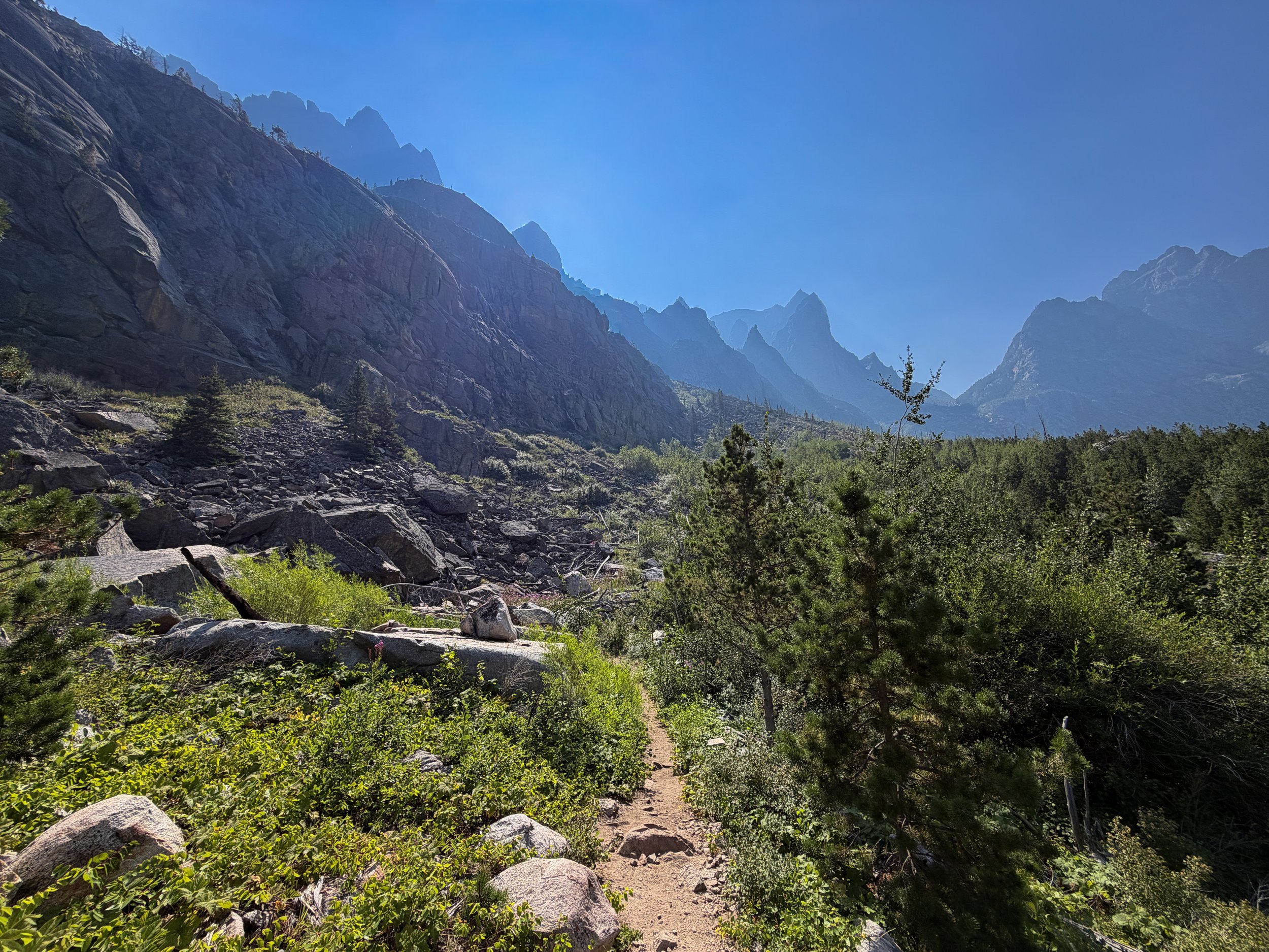 The Beaten Path Trail Beartooth Mountains Montana