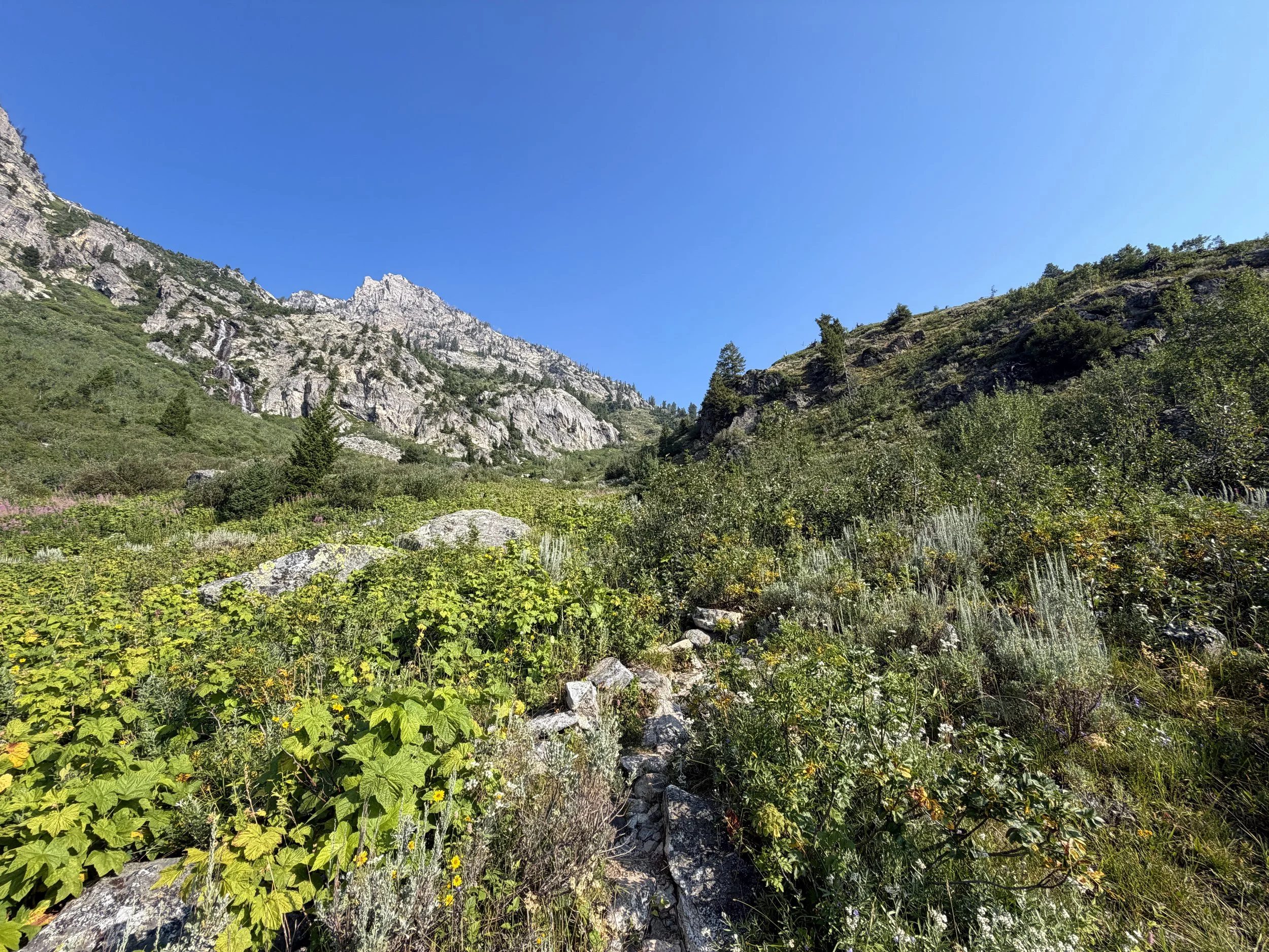 Lake of the Crags Hike Grand Teton National Park Wyoming