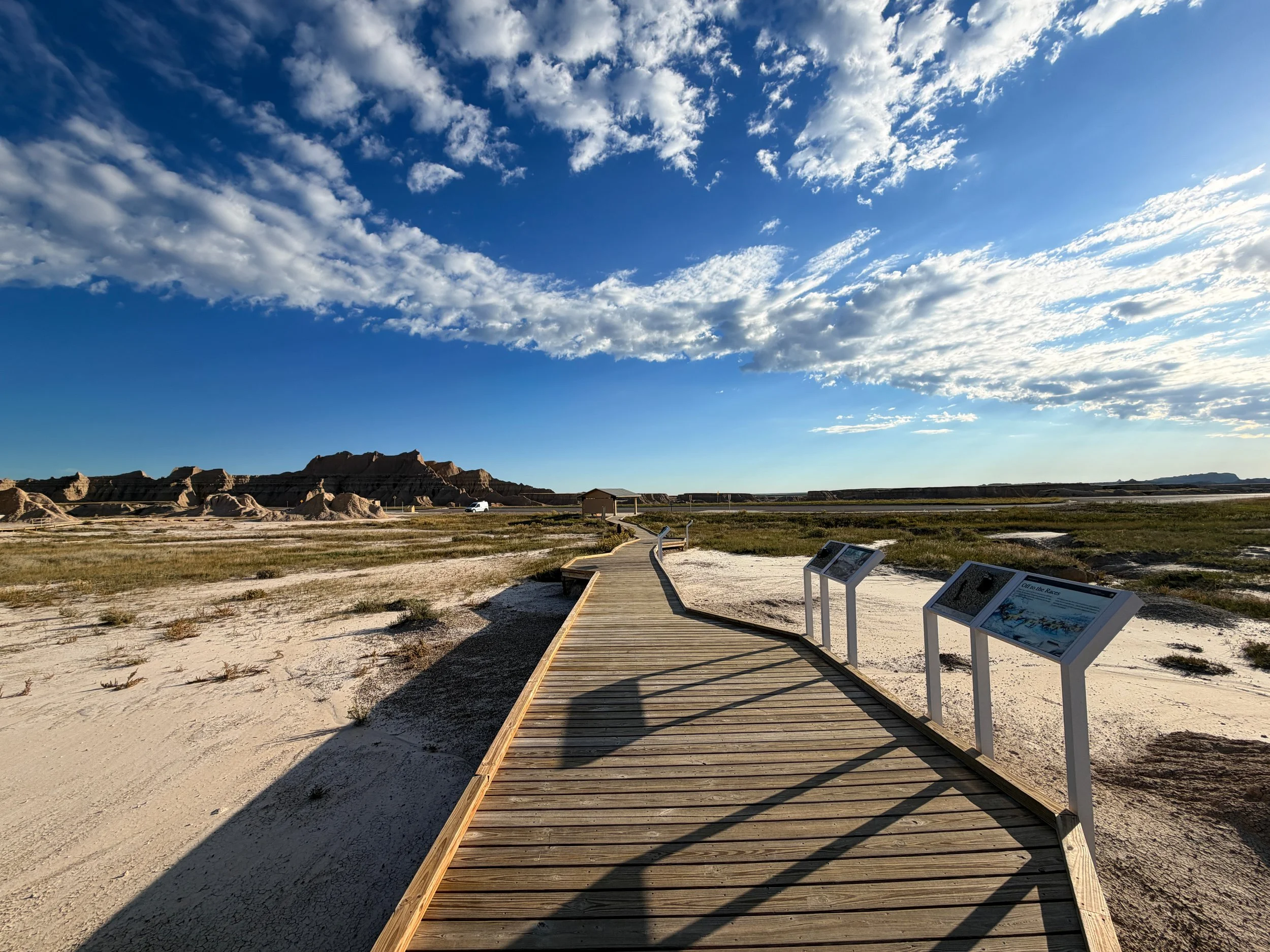 Fossil Exhibit National Recreation Trail Badlands National Park South Dakota