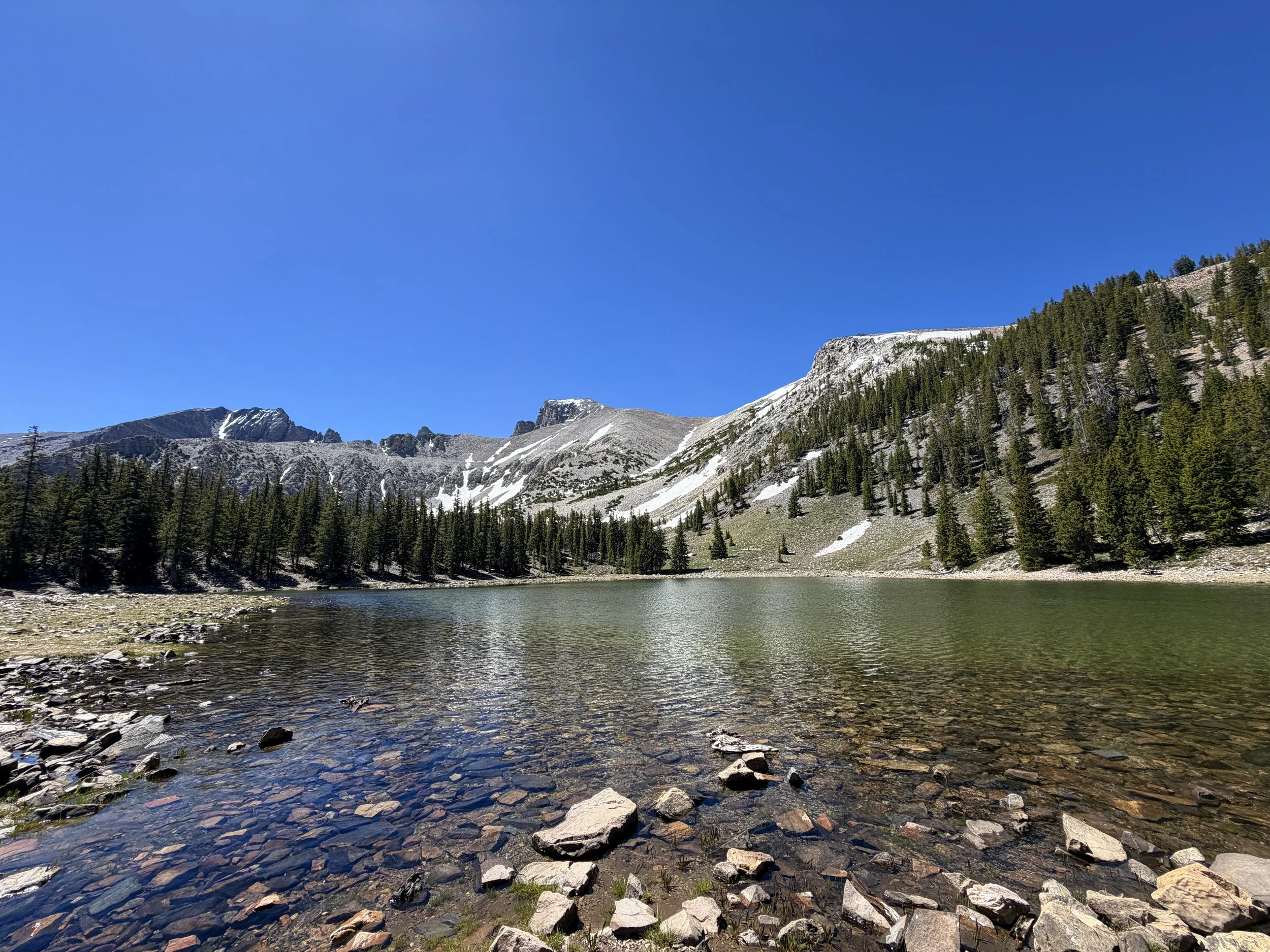 Stella Lake Alpine Lakes Loop Trail Great Basin National Park Nevada