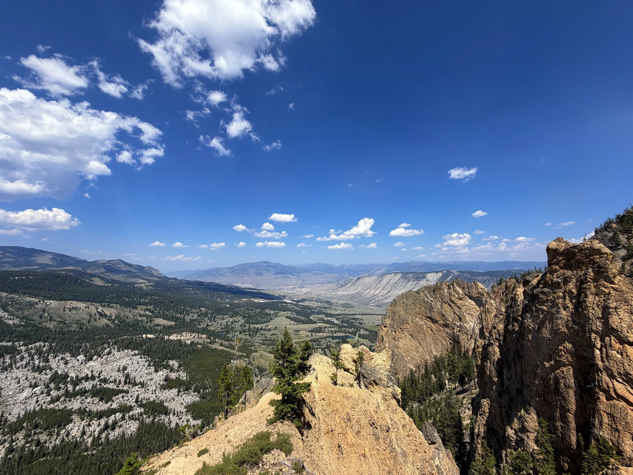 Bunsen Peak Hike Yellowstone National Park Wyoming