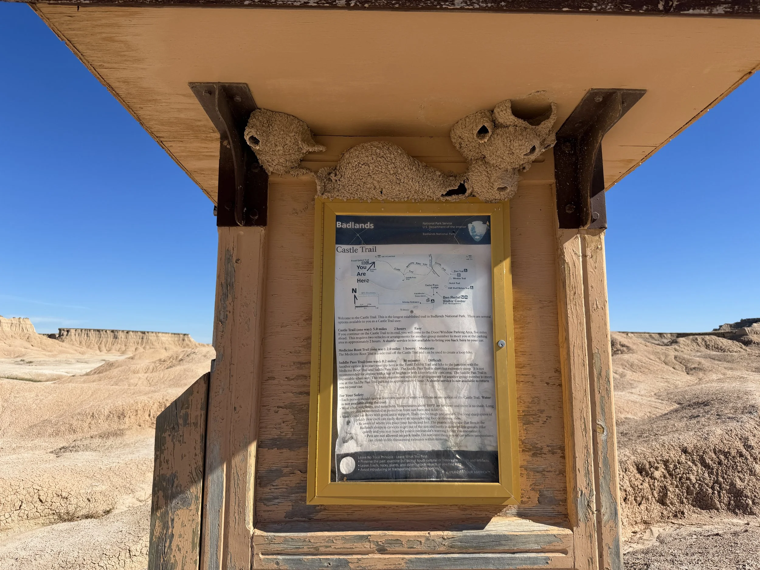 Castle Trailhead Badlands National Park South Dakota