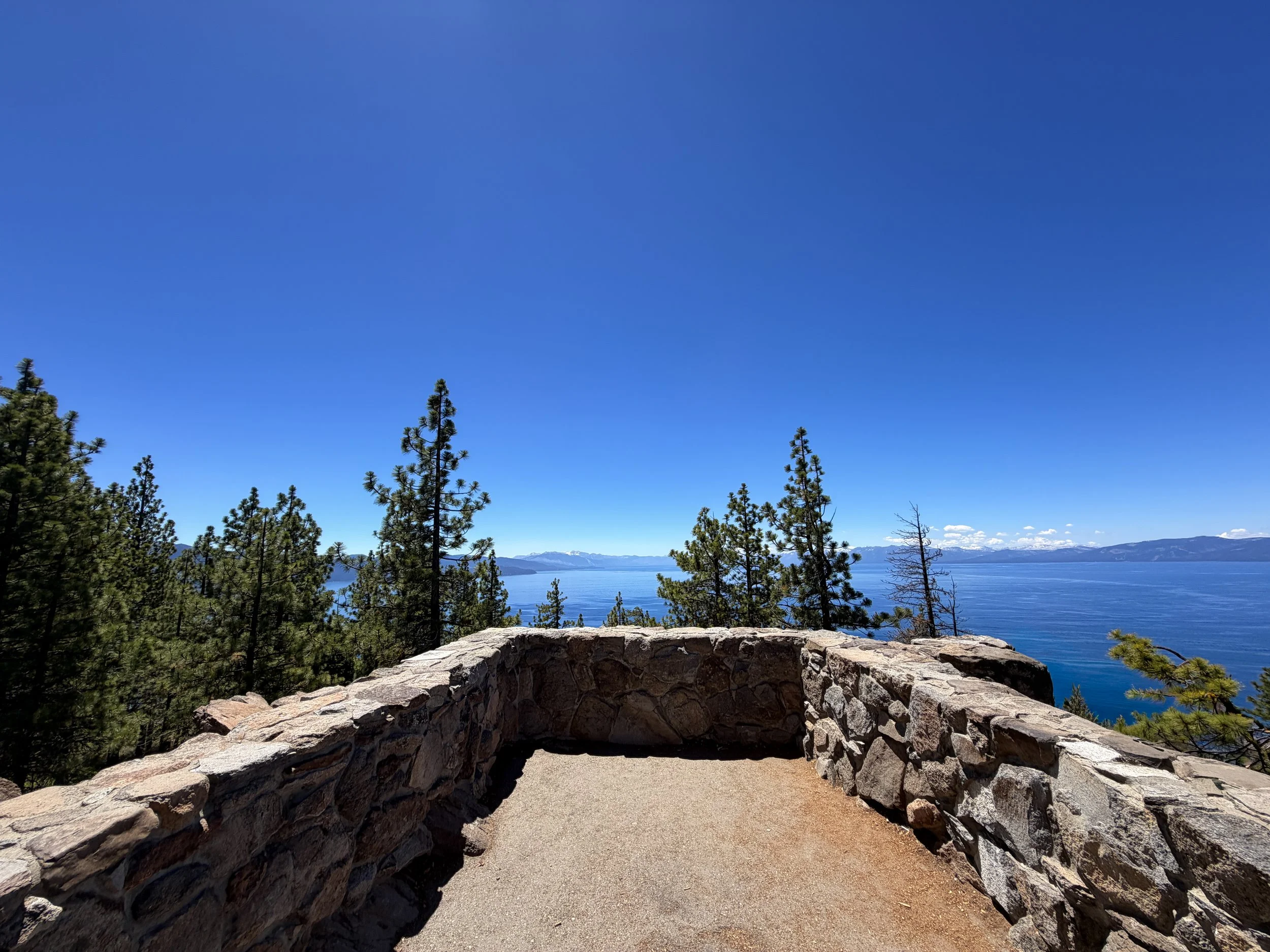 Stateline Lookout Lake Tahoe California