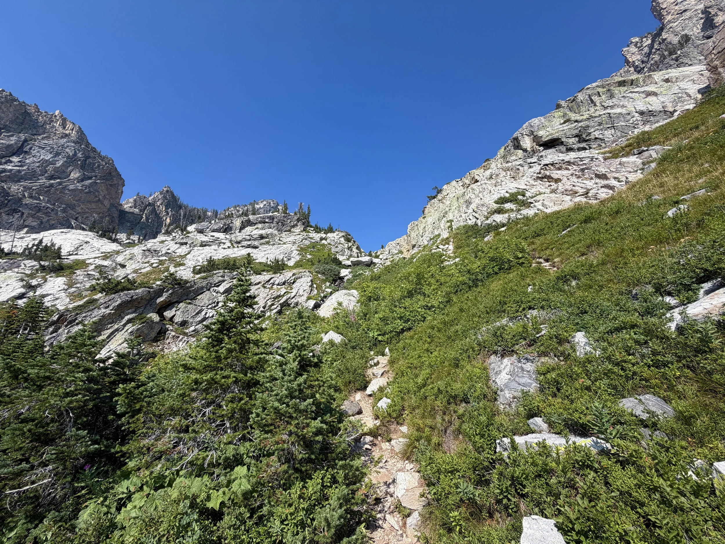 Lake of the Crags Hike Grand Teton National Park Wyoming