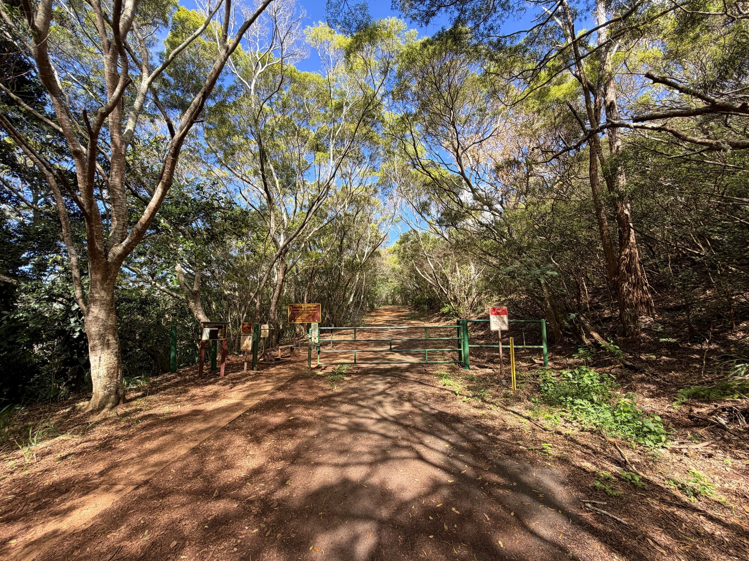 Wiliwilinui Ridge Trailhead Oahu Hawaii