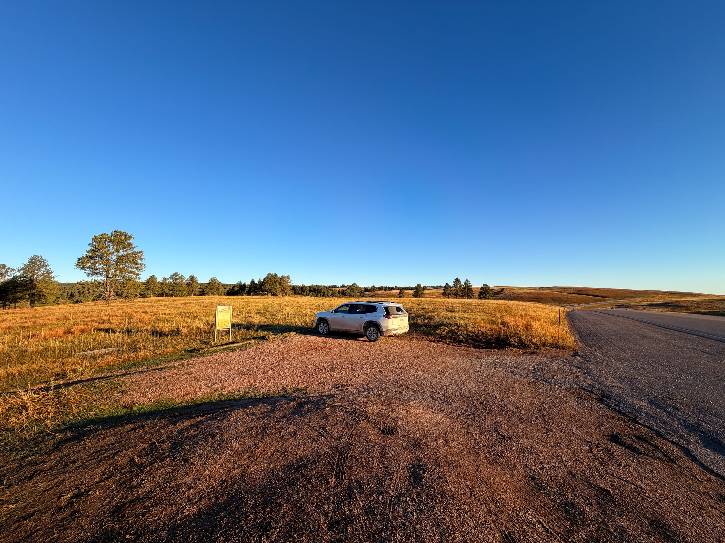 Cold Brook Canyon Trailhead Parking Wind Cave National Park South Dakota