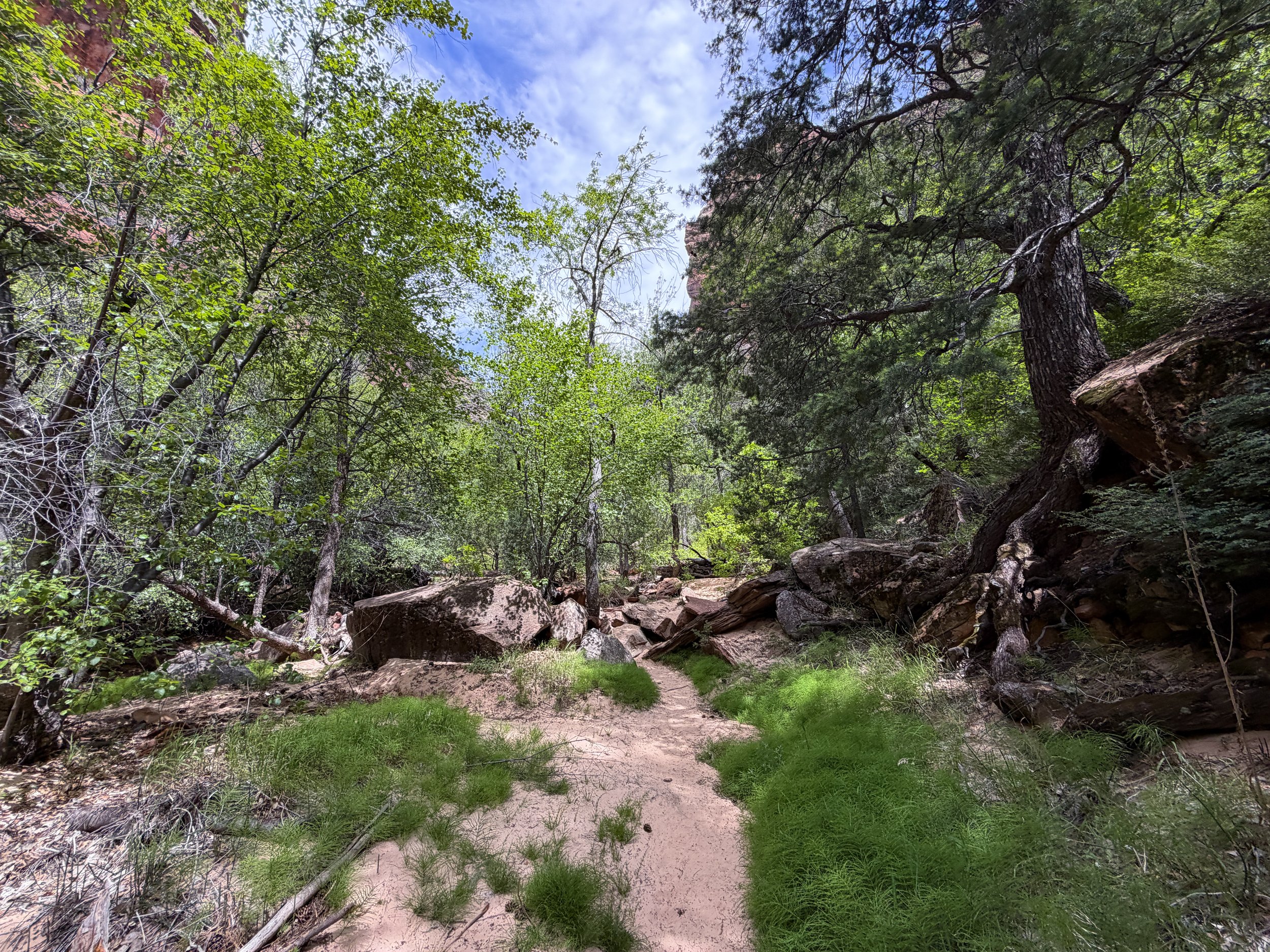 Subway Hike Zion National Park Utah