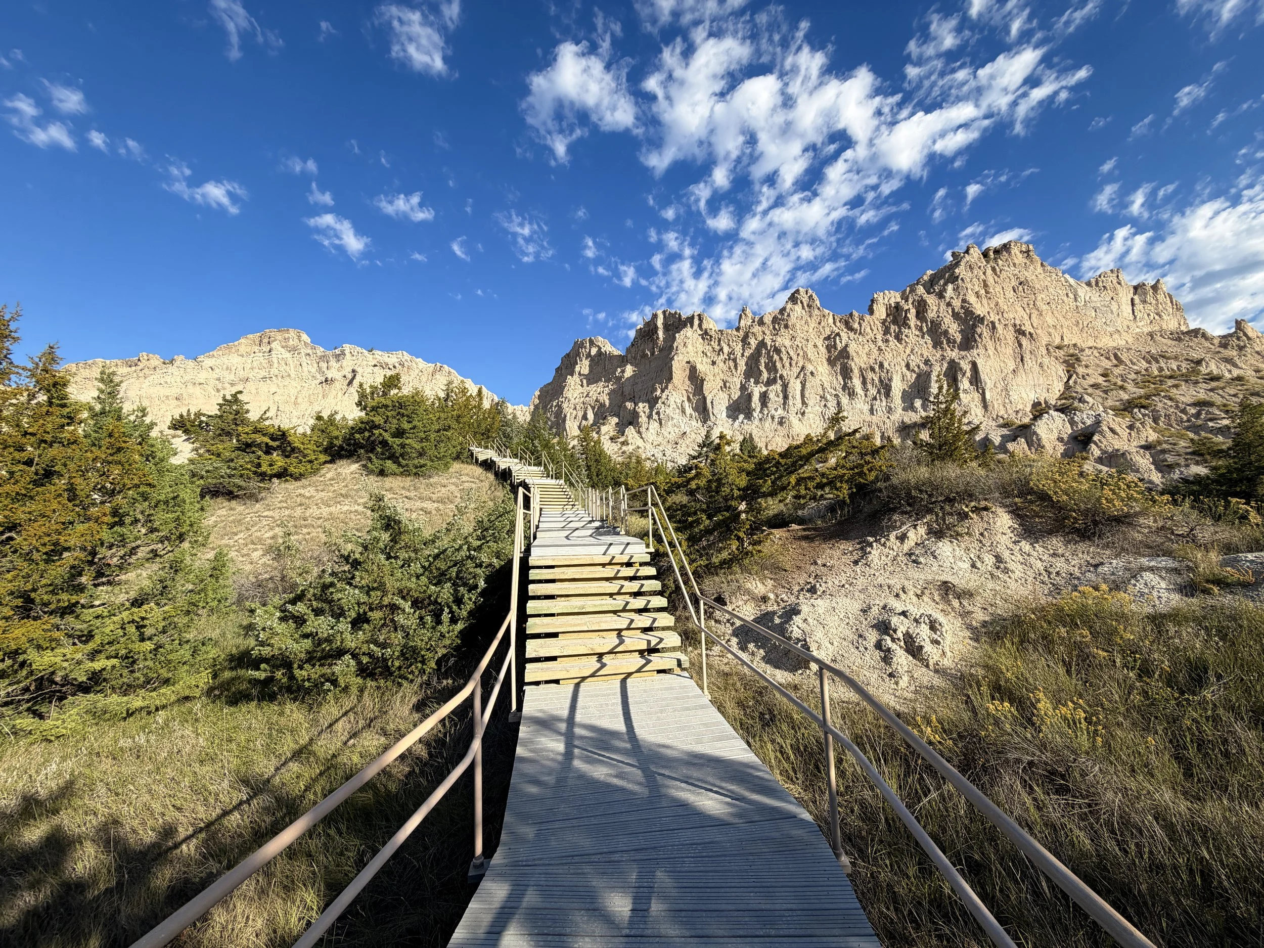 Cliff Shelf Trail Badlands National Park South Dakota