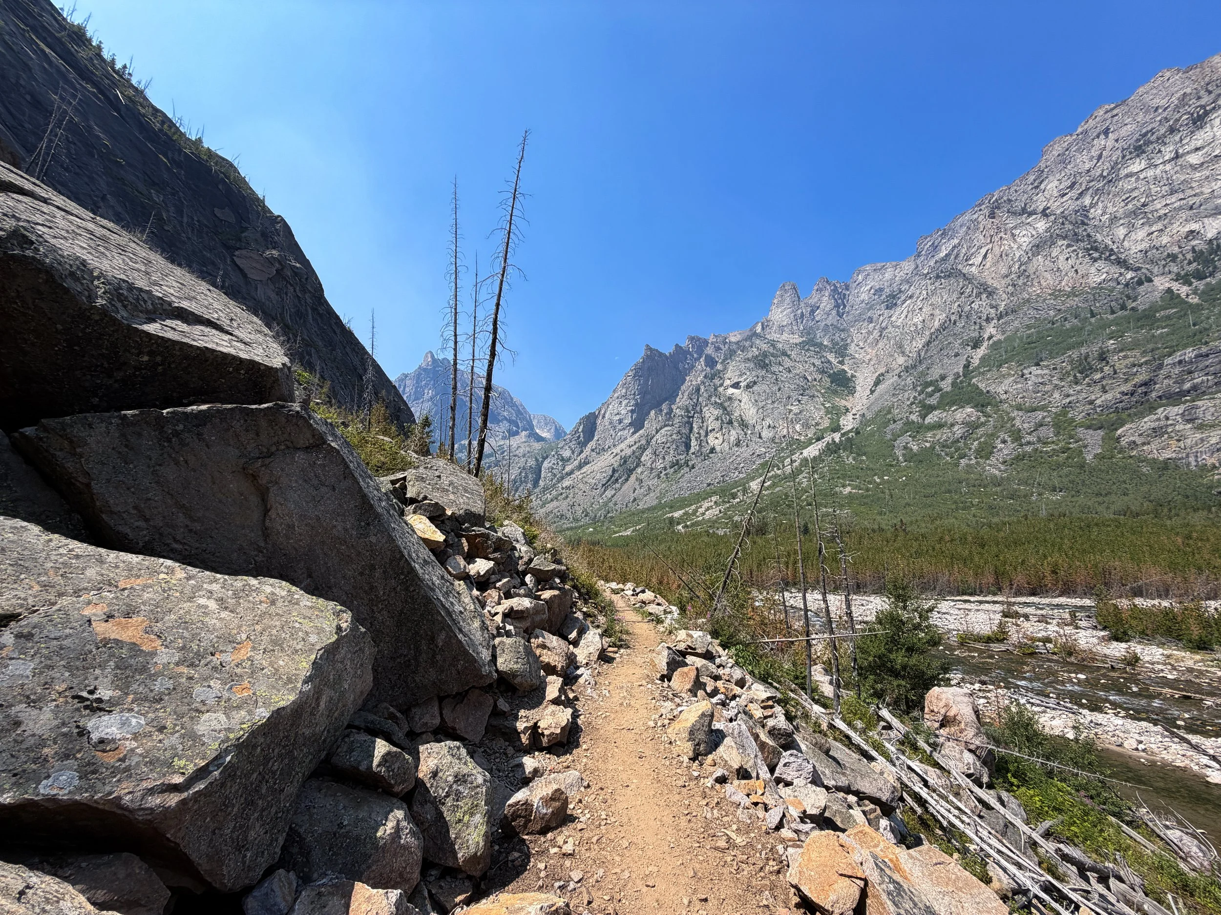 East Rosebud Trail Beaten Path Beartooth Mountains Montana