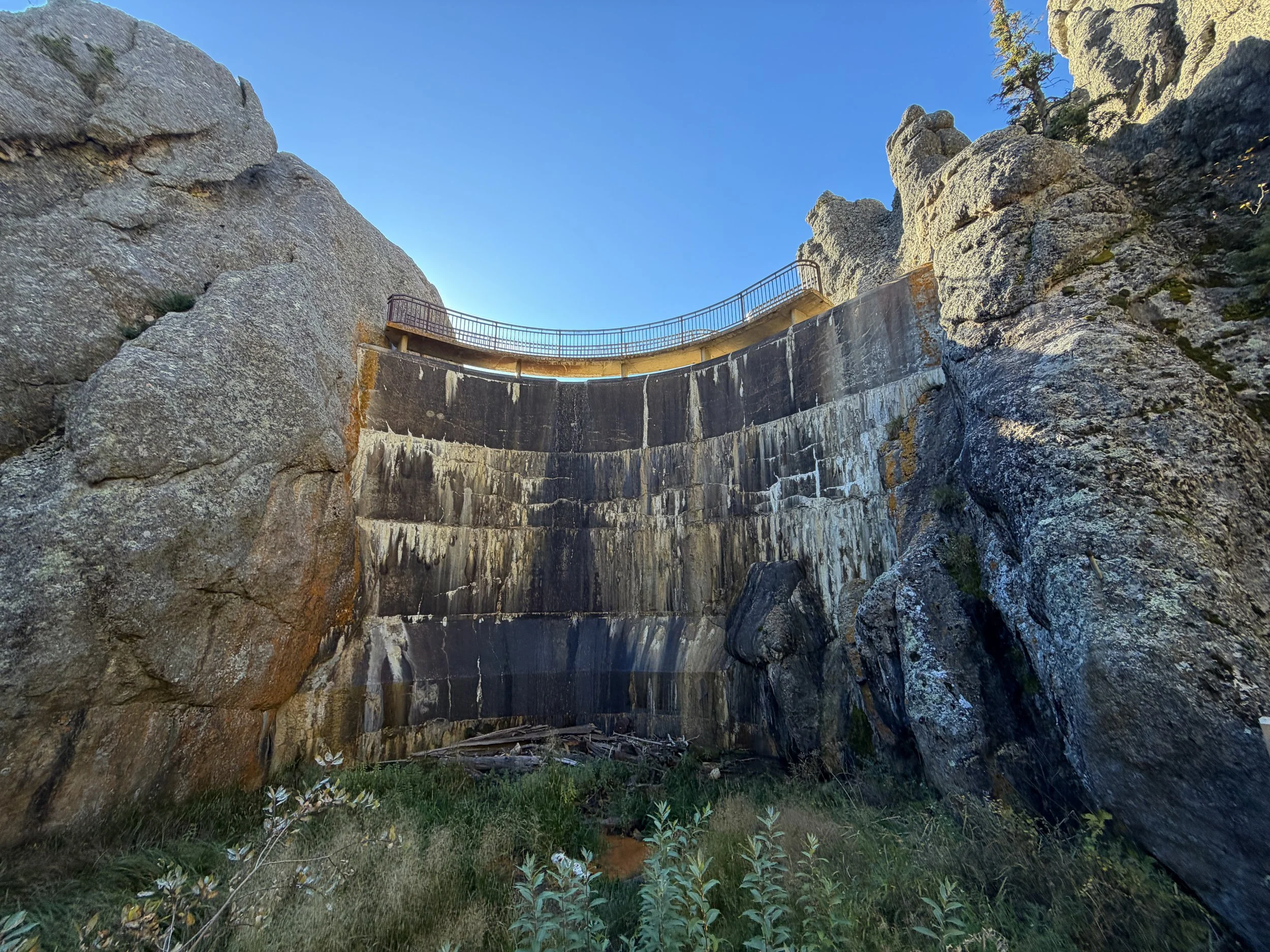 Sylvan Lake Dam Custer State Park Black Hills South Dakota