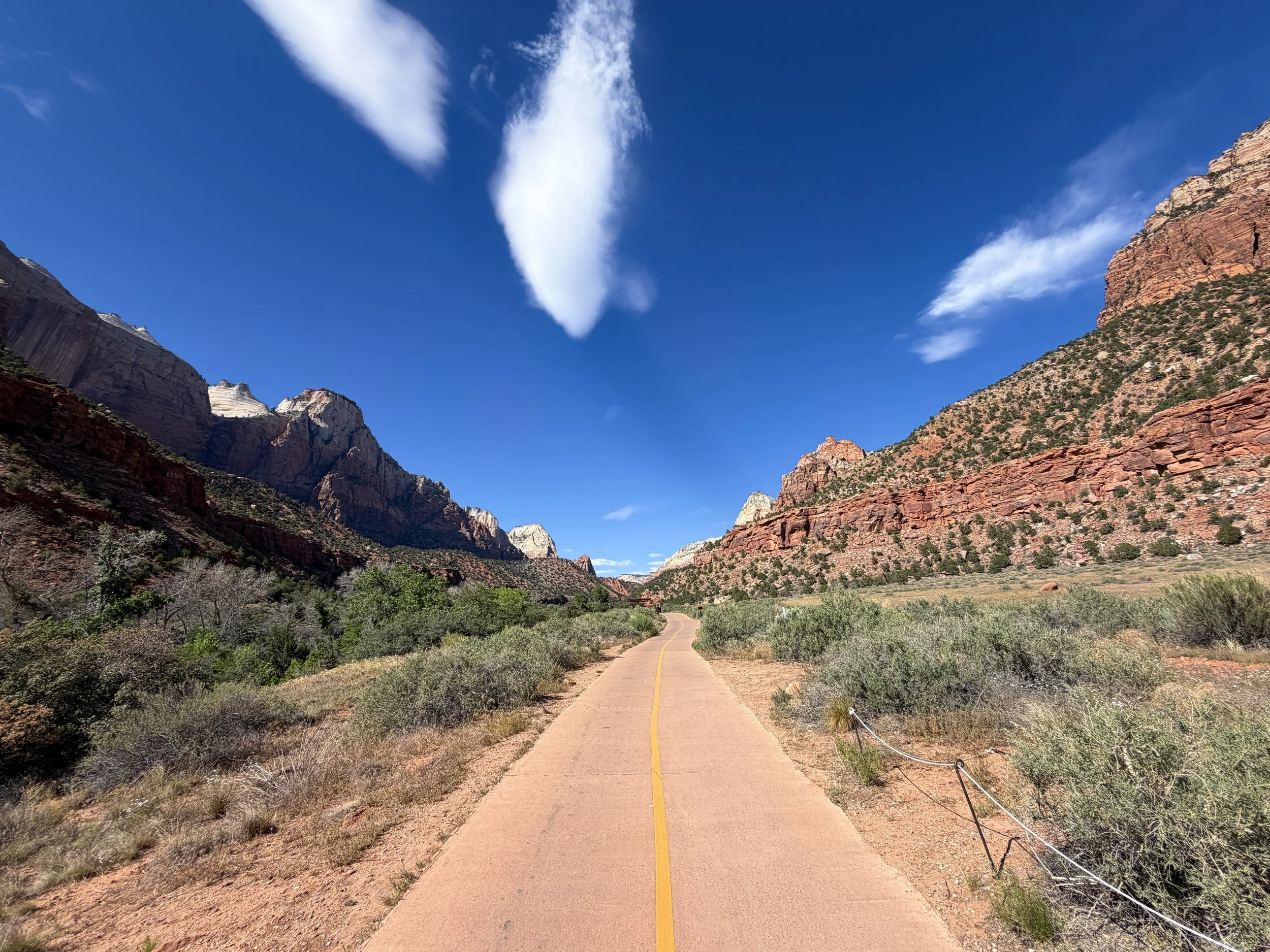 Pa'rus Hike Zion National Park Utah