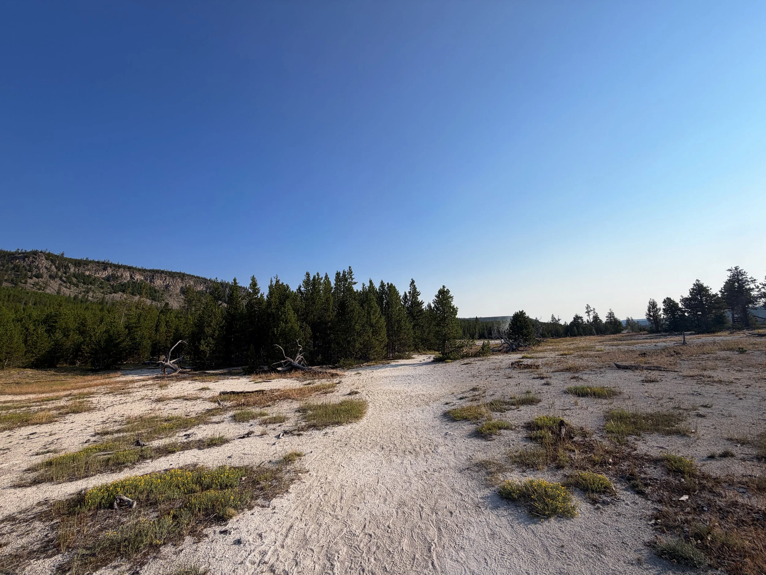 Mystic Falls Hike Yellowstone National Park Wyoming