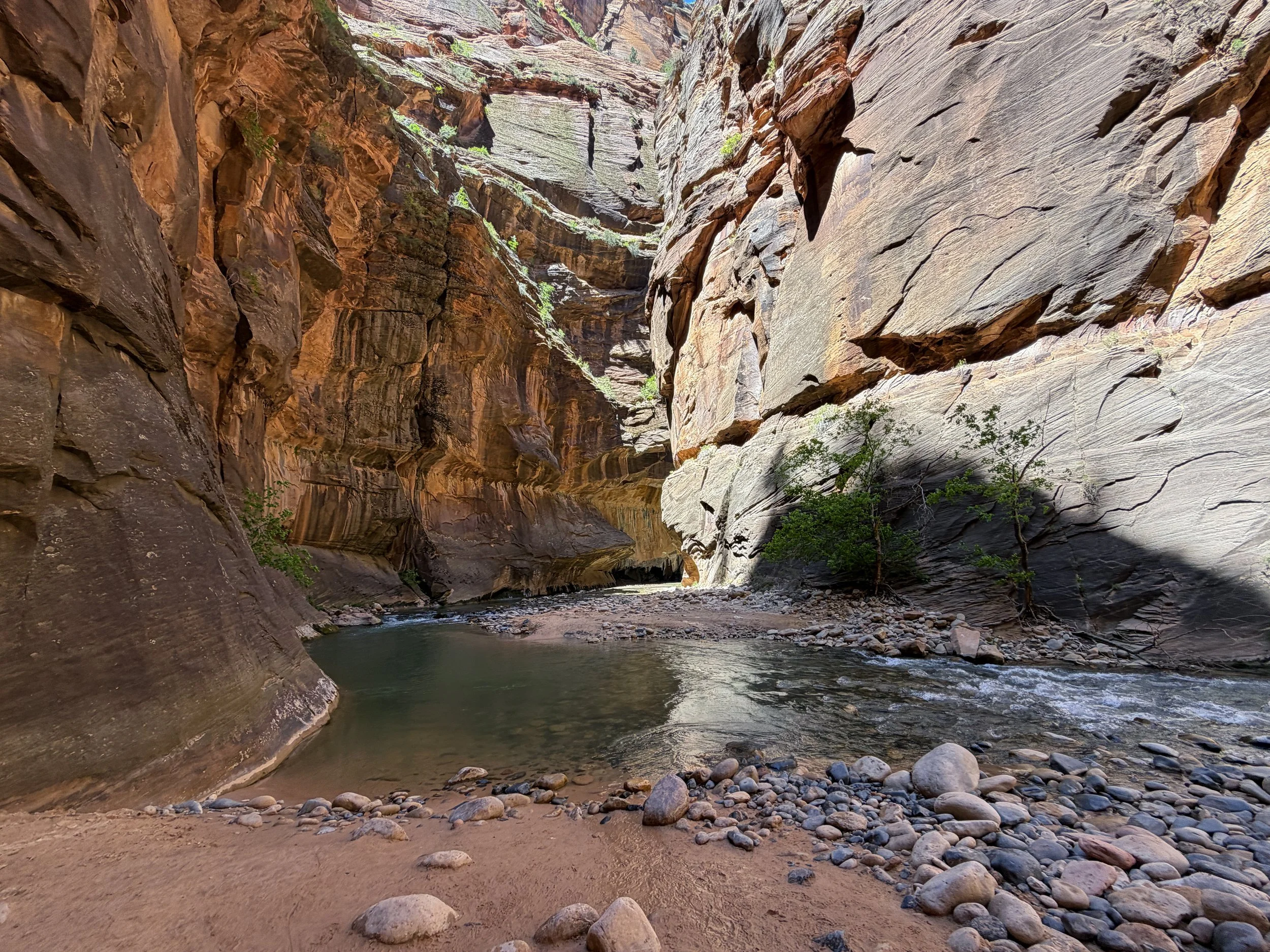 The Narrows Trail Zion National Park Utah