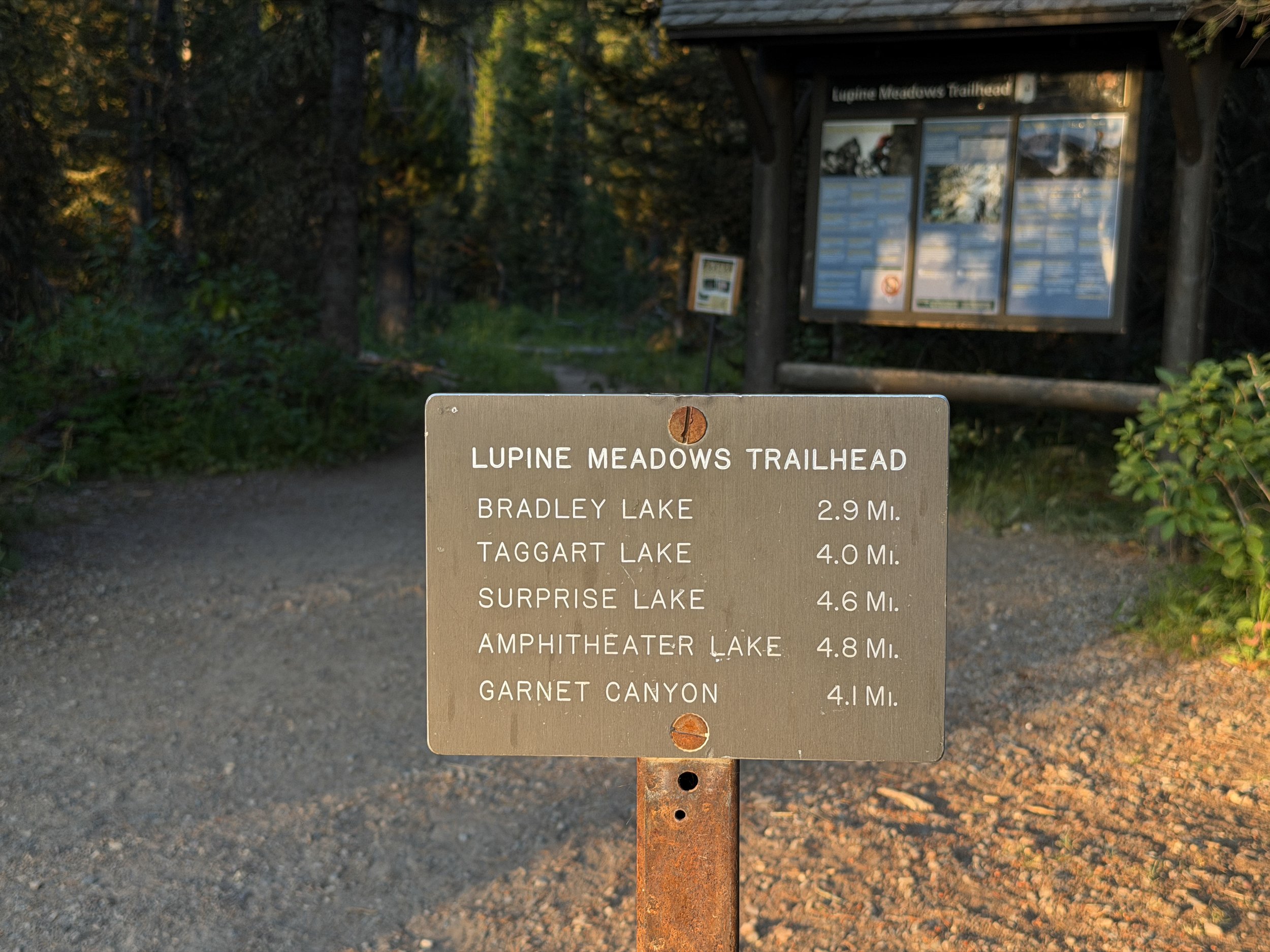 Delta Lake Trailhead Grand Teton National Park Wyoming