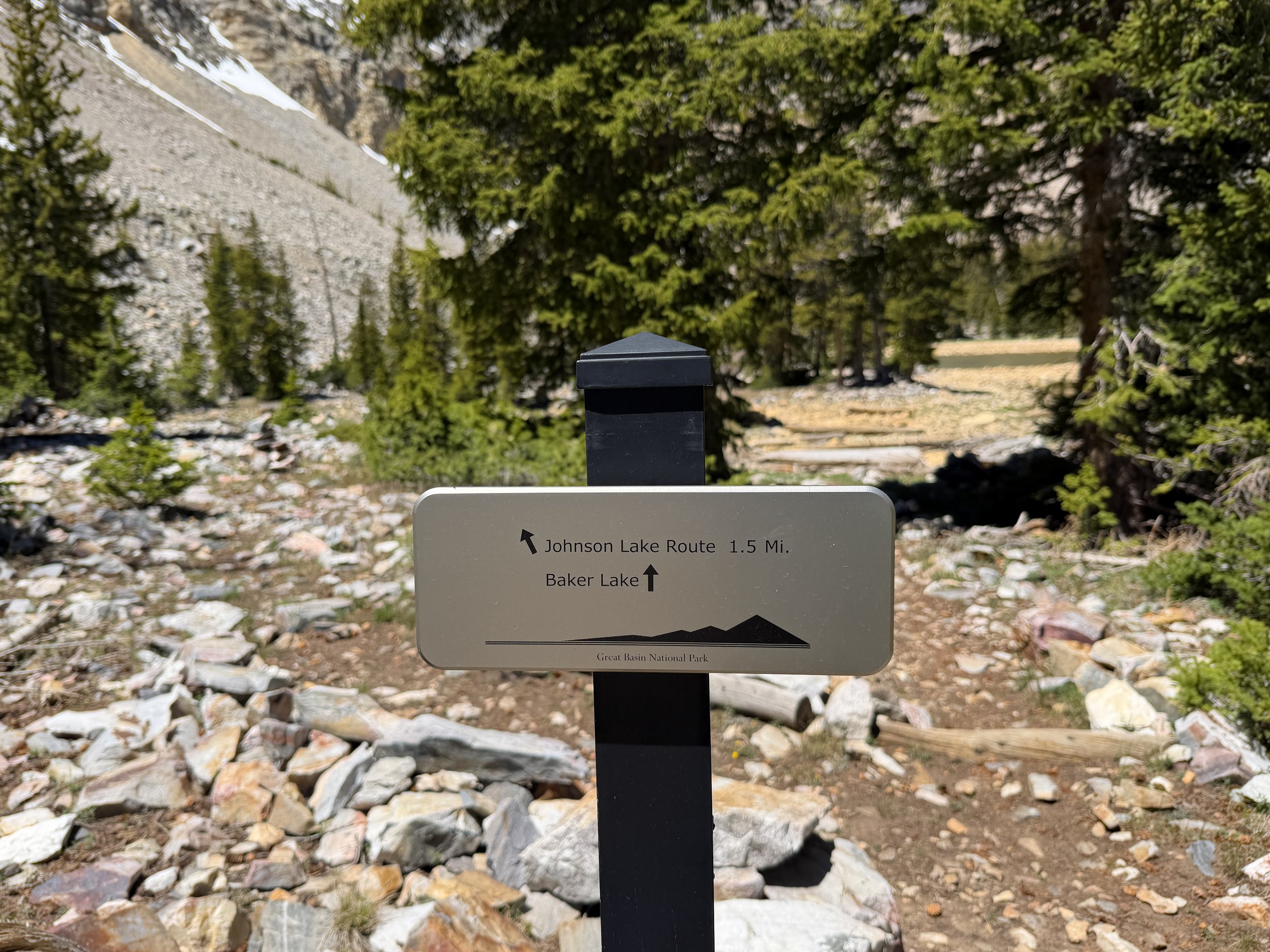 Baker Lake Trail Great Basin National Park Nevada
