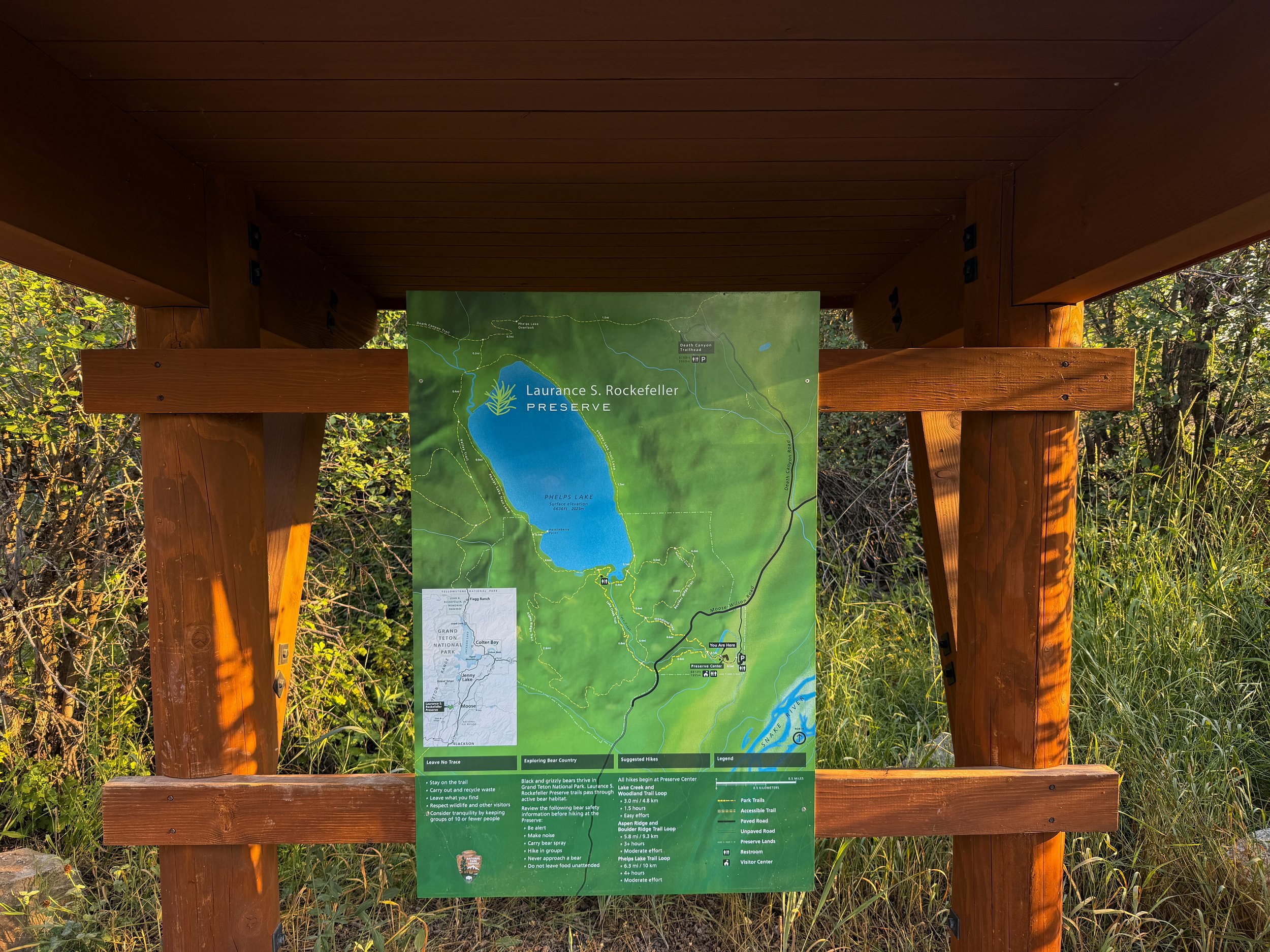 Boulder Ridge Trailhead Grand Teton National Park Wyoming