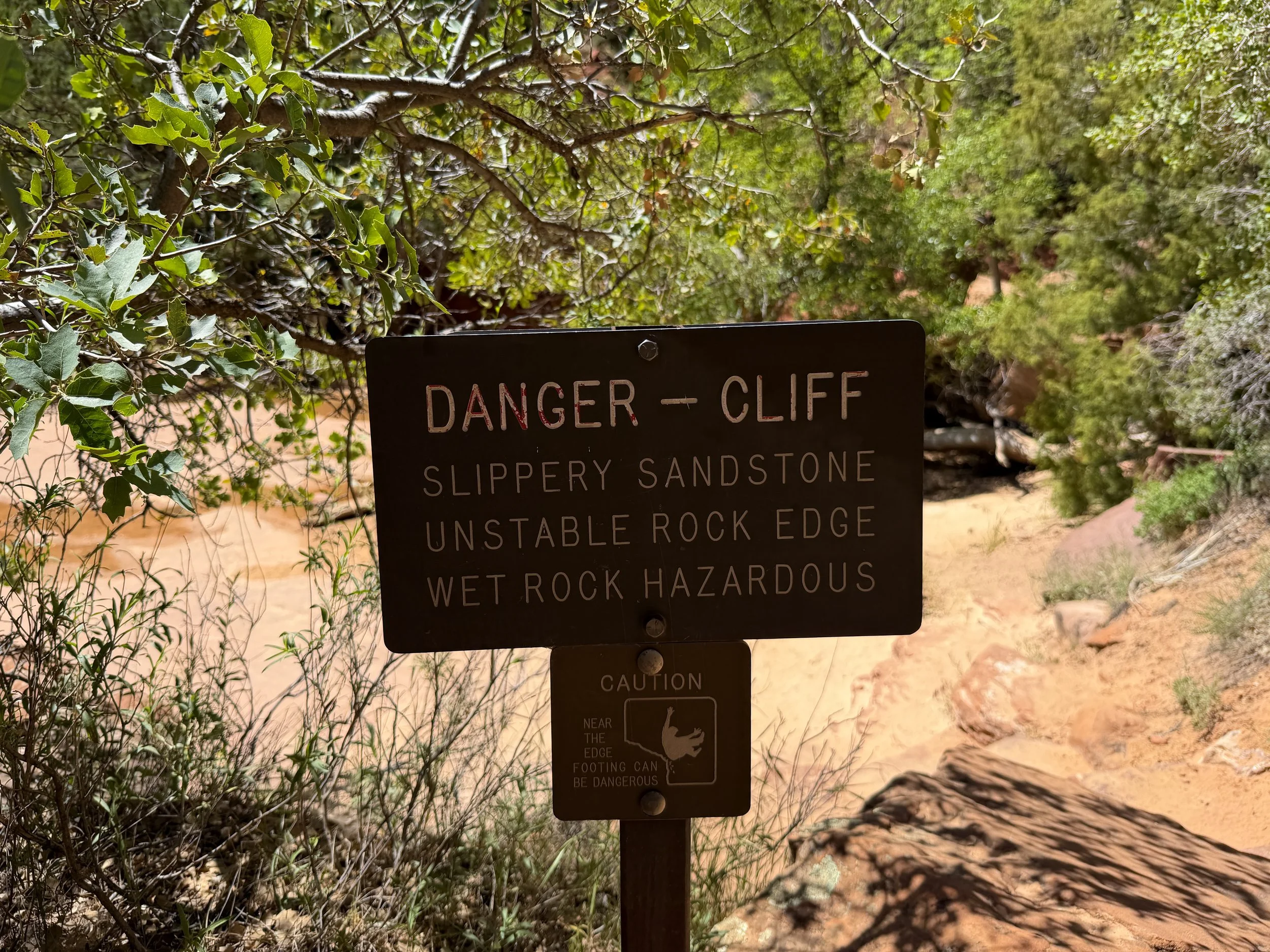 Middle Emerald Pool Trail Zion National Park Utah