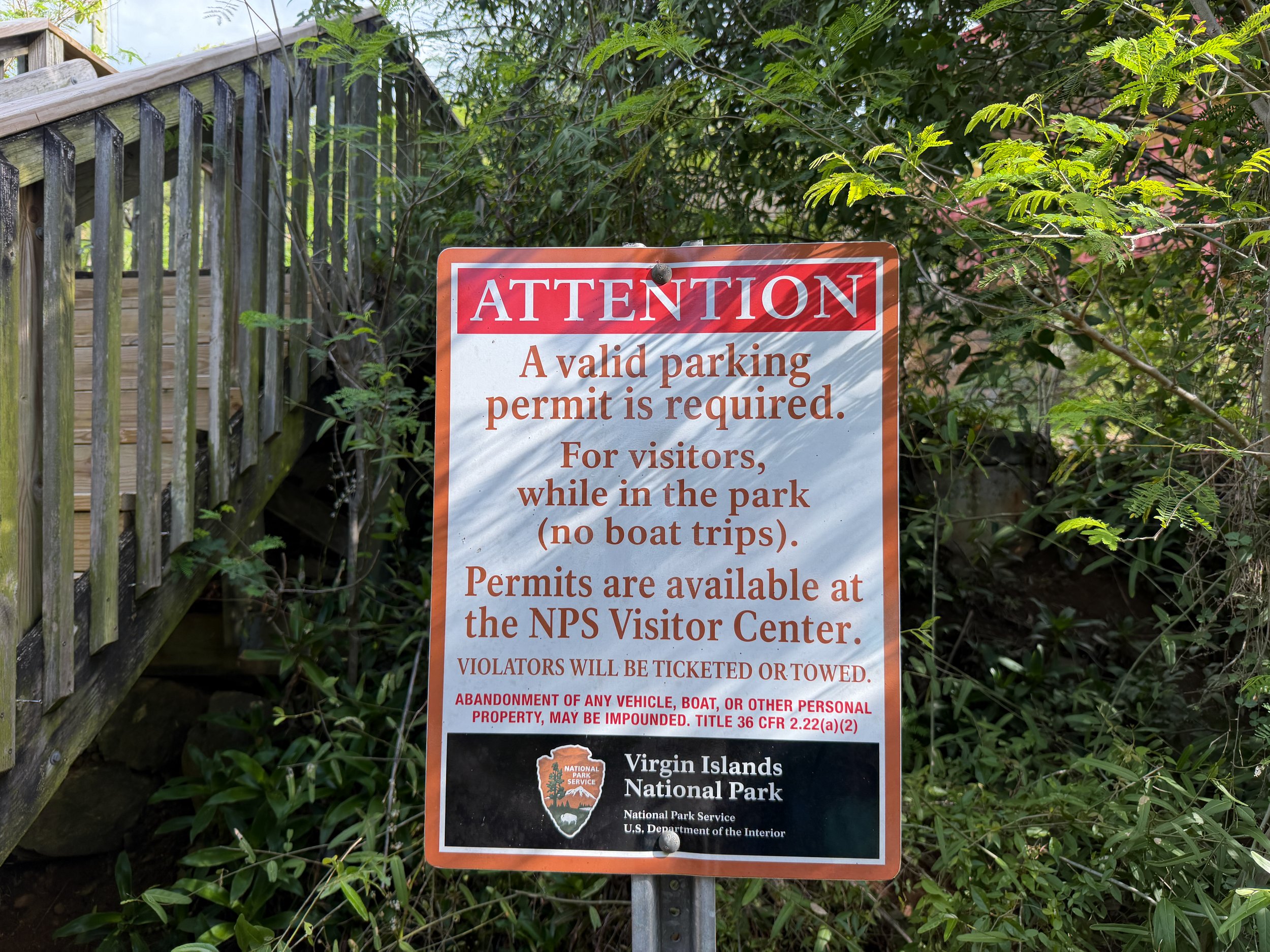 Lind Point Trail Virgin Islands National Park