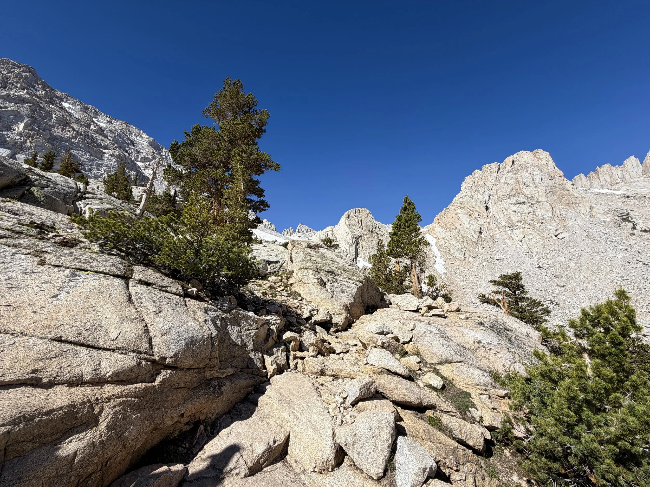 Mt. Whitney Trail Switchbacks Lone Pine California