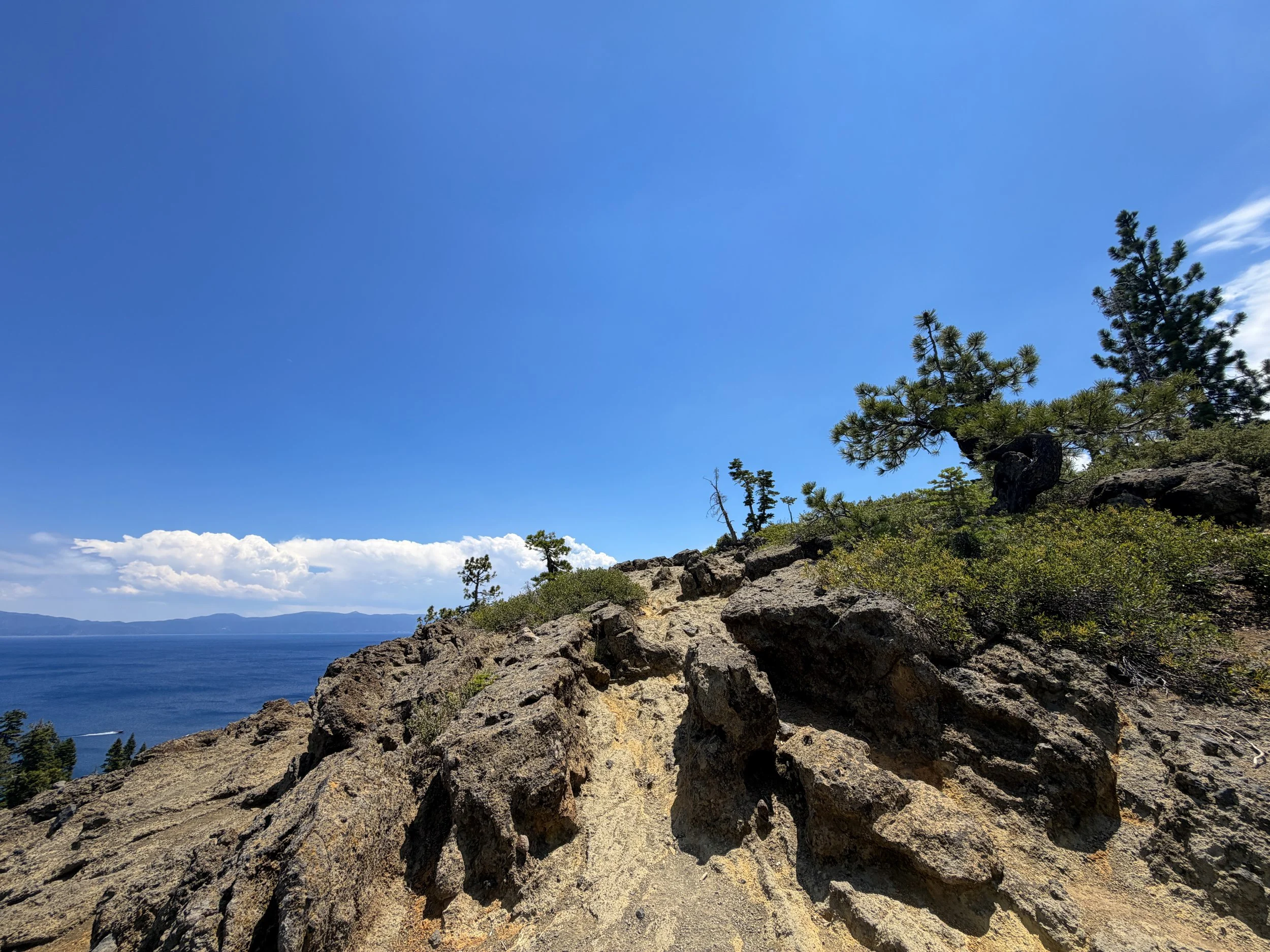 Eagle Rock Trail Lake Tahoe California