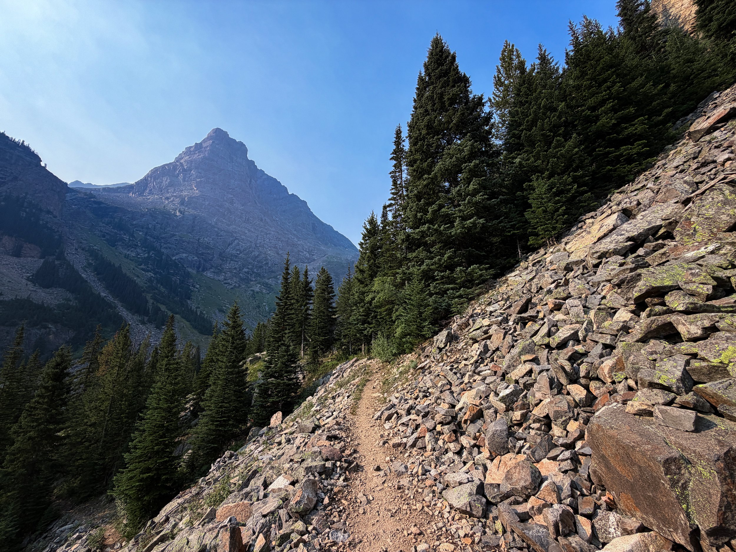 East Rosebud Trail Beaten Path Beartooth Mountains Montana