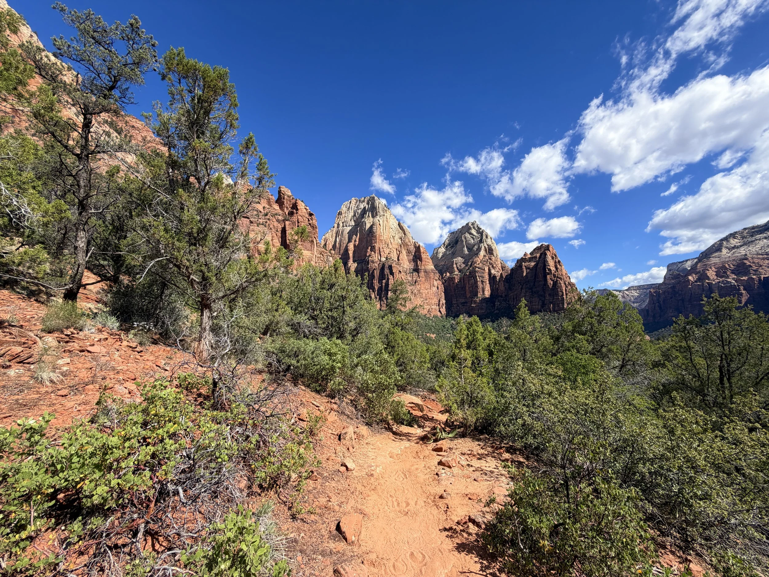 Sand Bench Loop Trail Zion National Park Utah