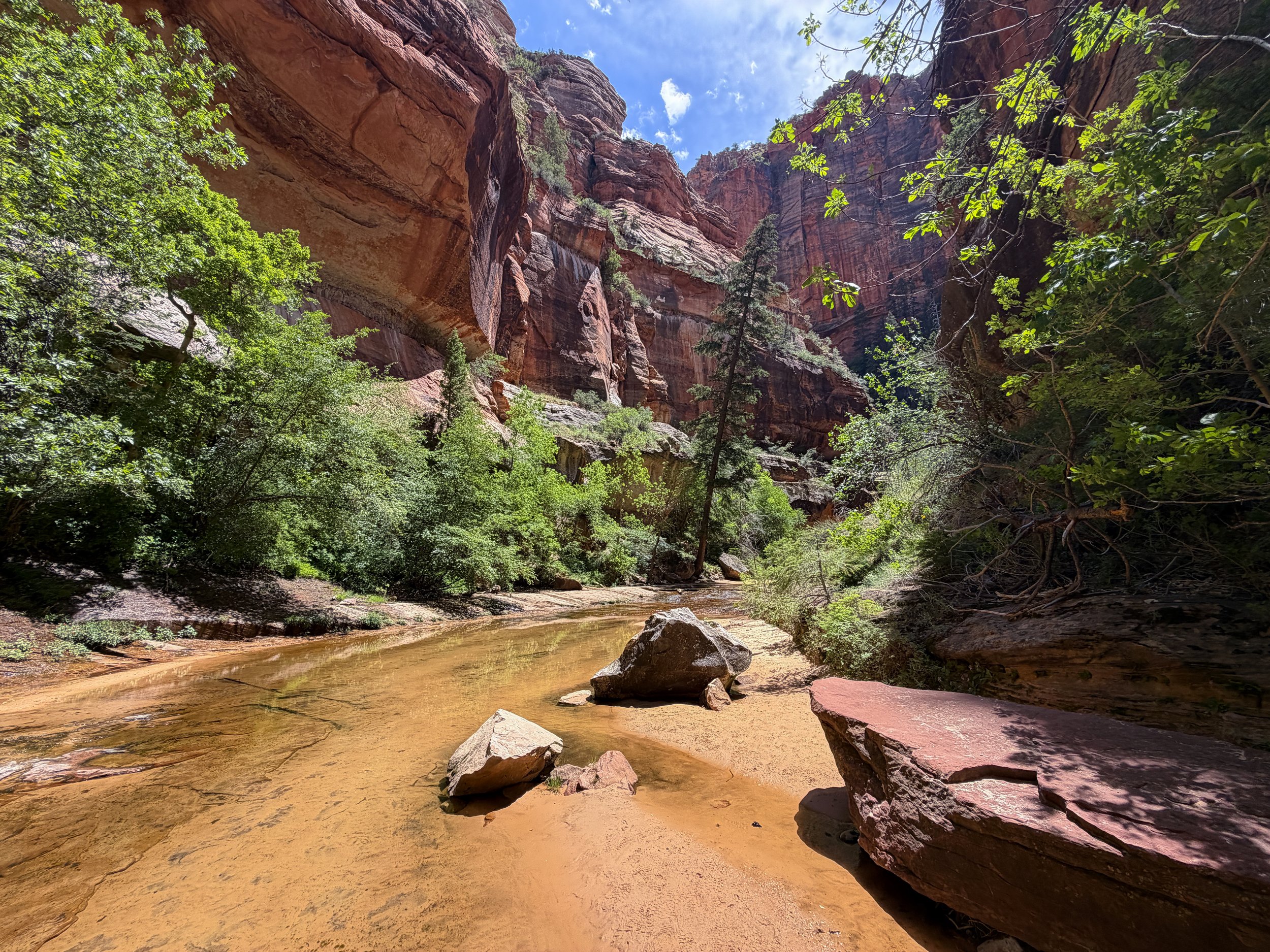 Subway Trail Zion National Park Utah