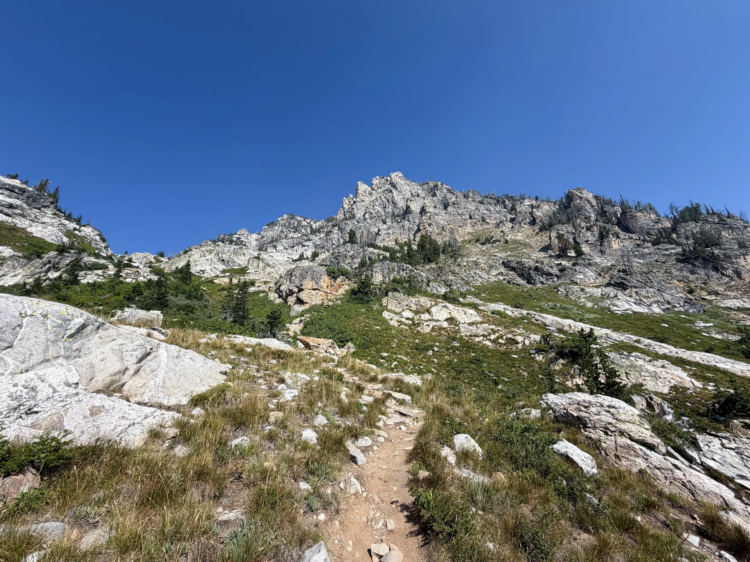 Lake of the Crags Hike Grand Teton National Park Wyoming