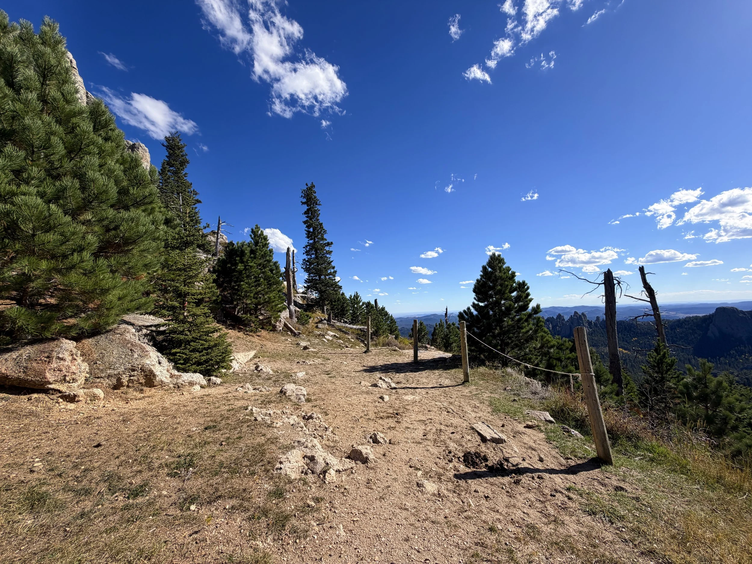 Black Elk Peak Trail Hitching Post Black Hills South Dakota