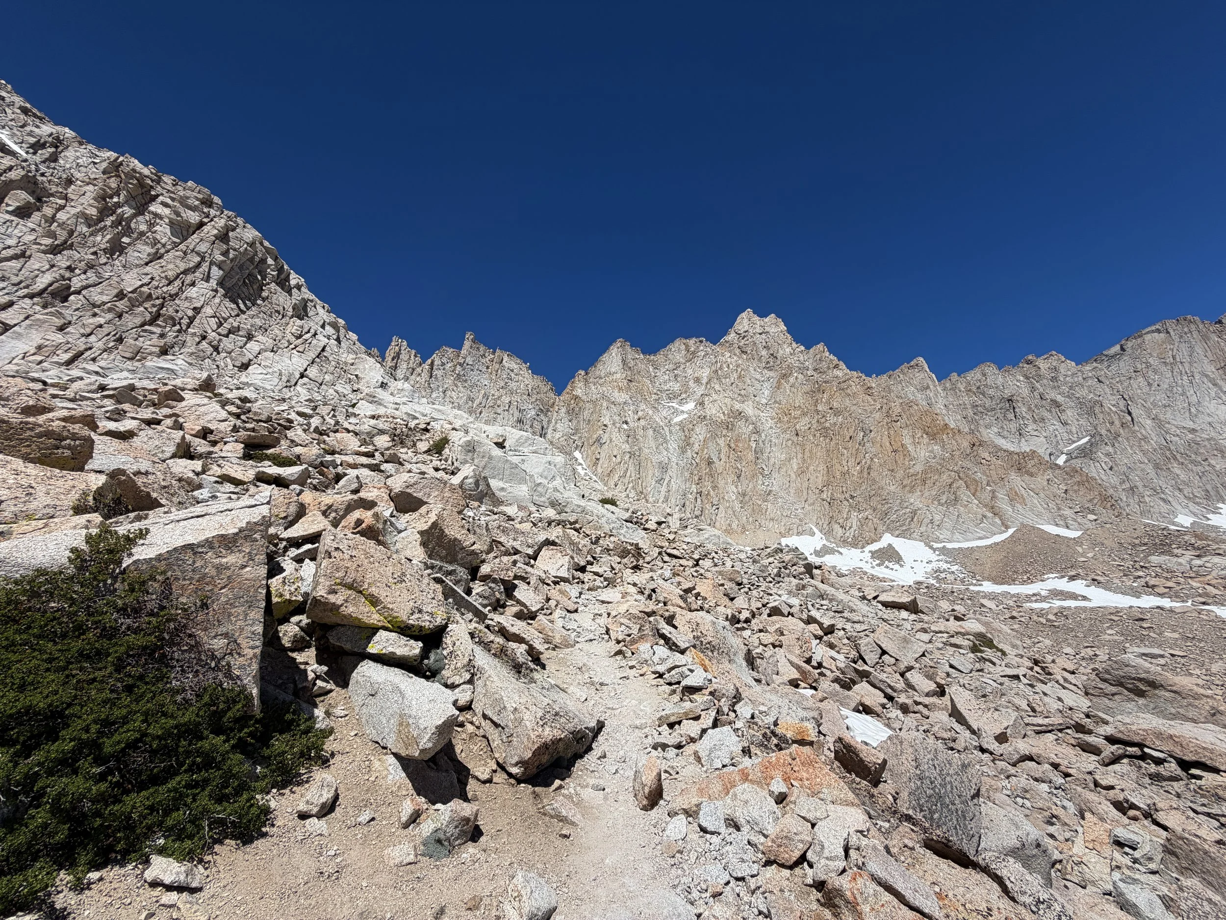 Mount Whitney Trail Switchbacks Lone Pine California