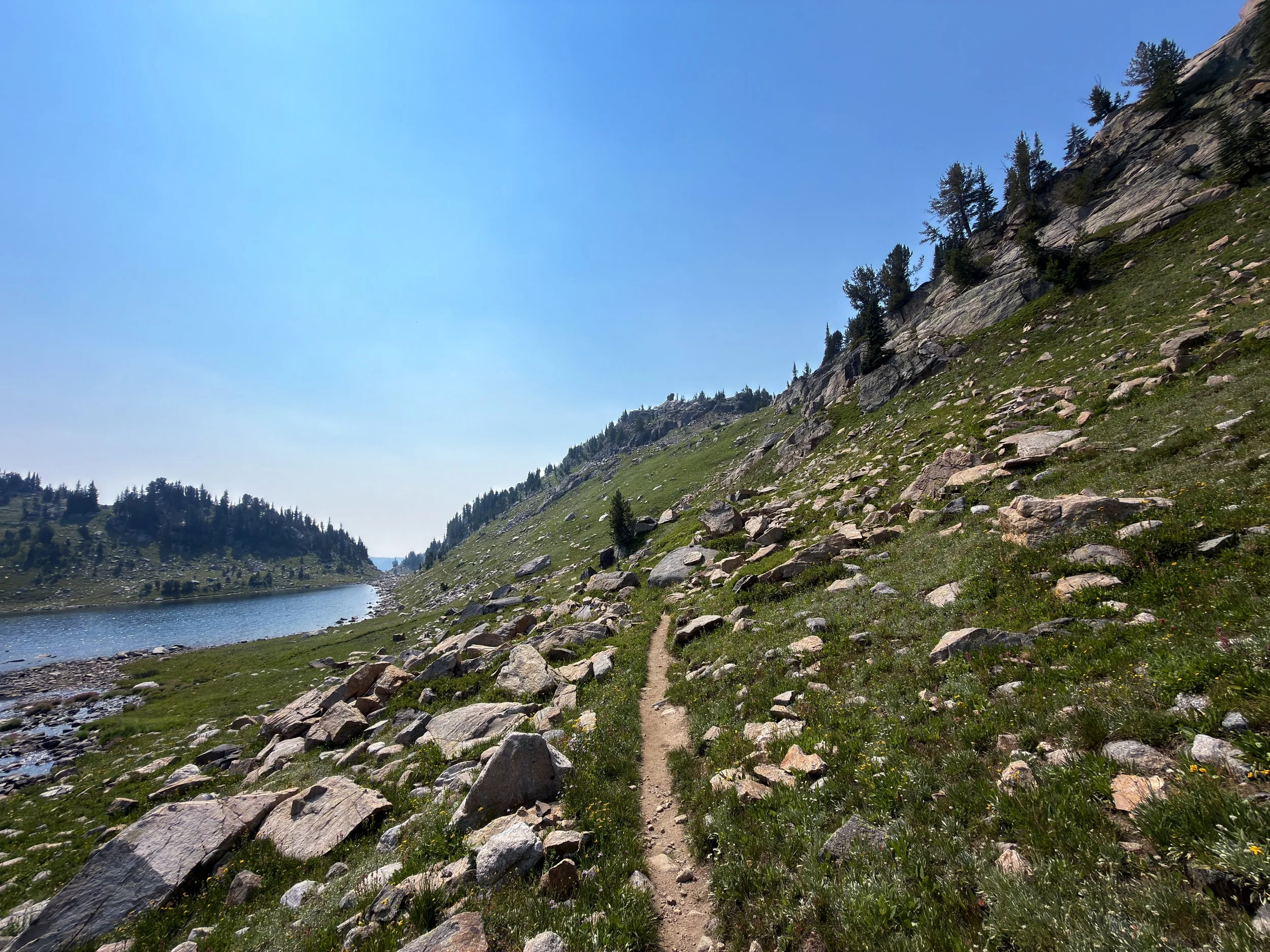 Skull Lake Russel Creek Trail The Beaten Path Beartooth Mountains Montana