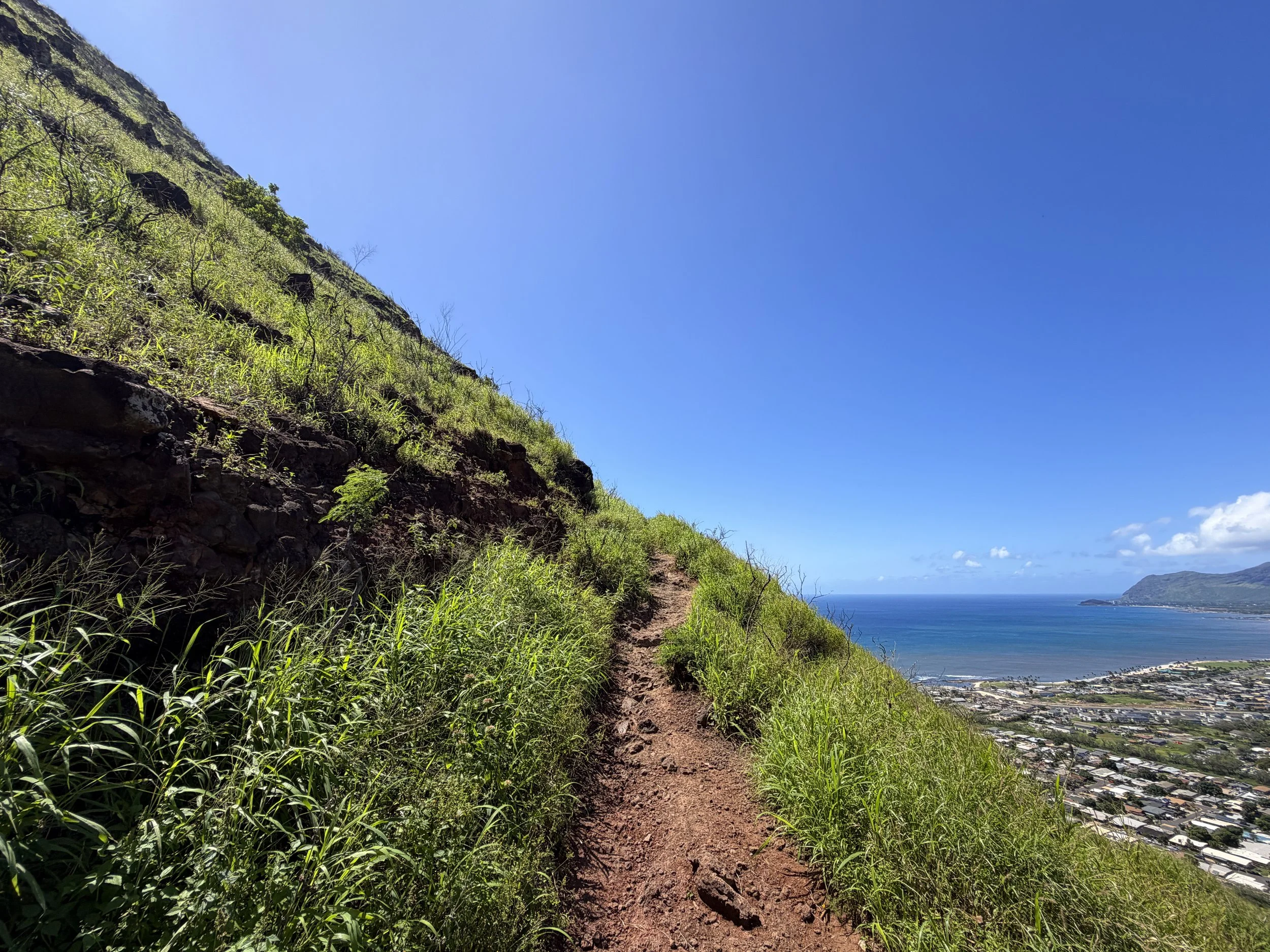Puu O Hulu Trail to Pink Pillbox Oahu Hawaii